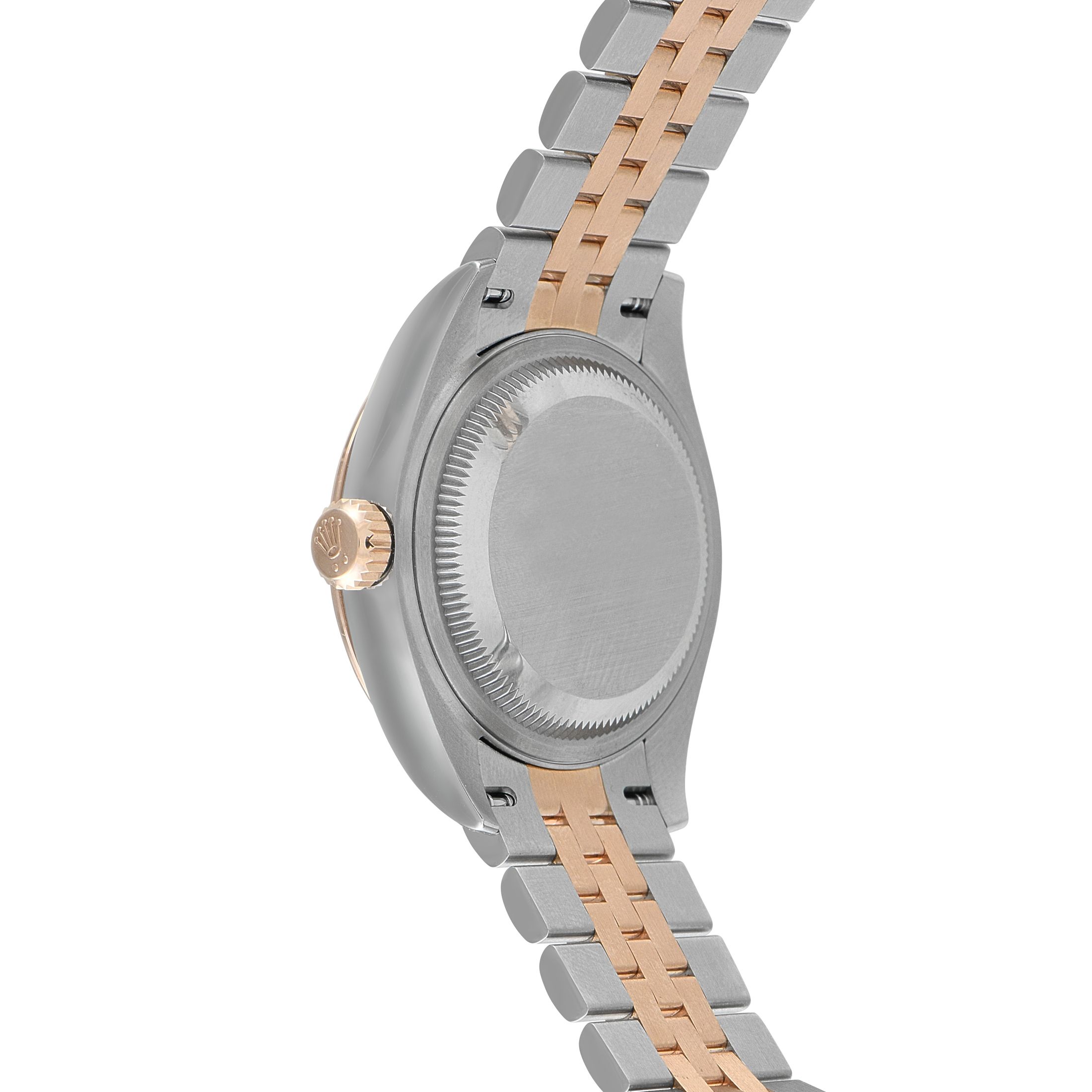 Rolex Lady Datejust 28 Olive Dial Two-Tone Jubilee Watch 279171-0007