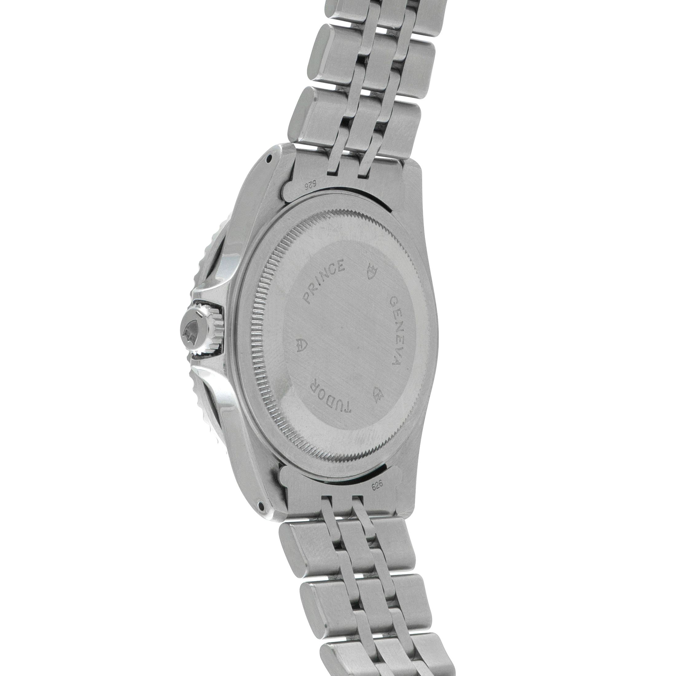 Tudor Prince Date Submariner Steel Watch 75190