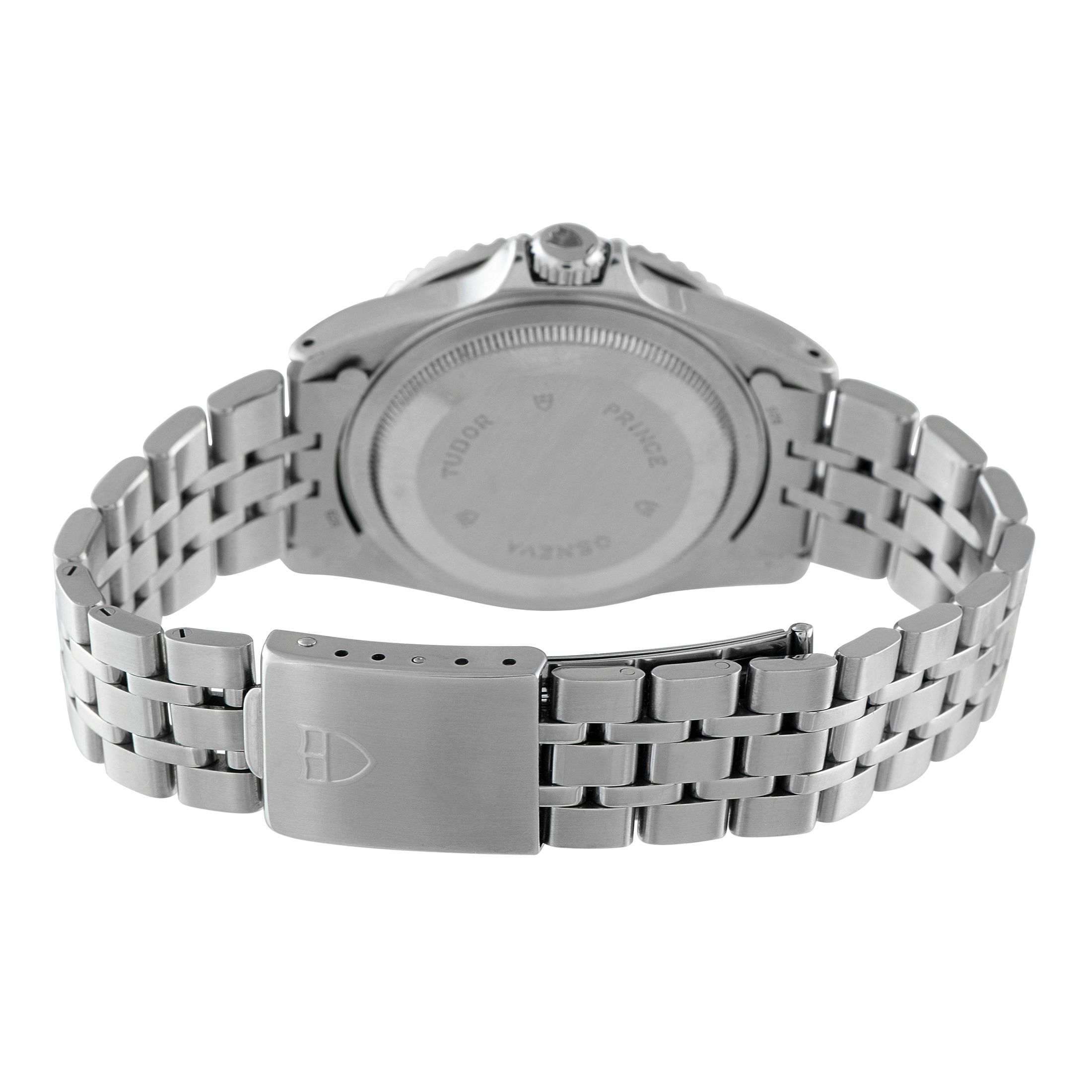 Tudor Prince Date Submariner Steel Watch 75190