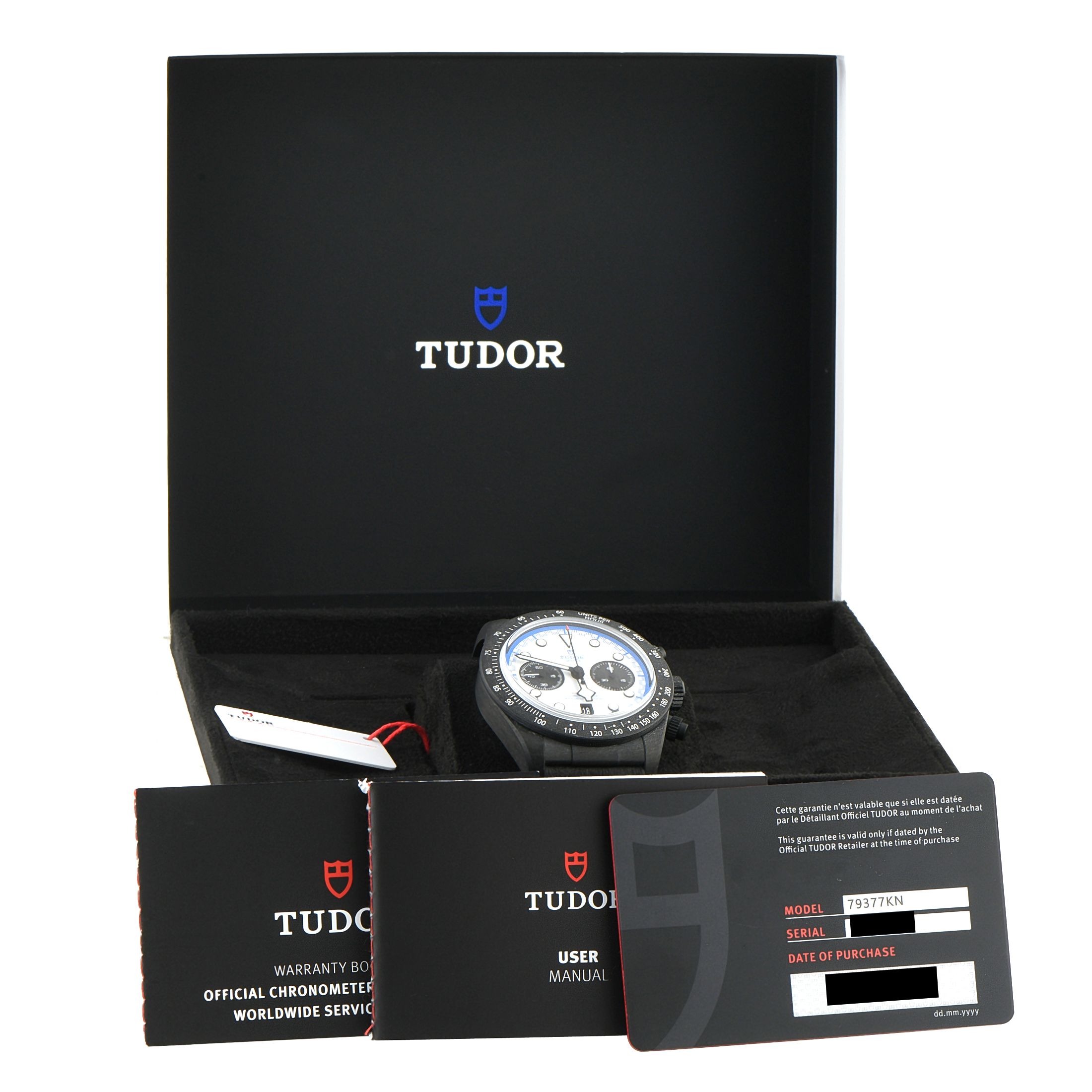 Tudor Black Bay Chrono Carbon 25 Watch 79377KN