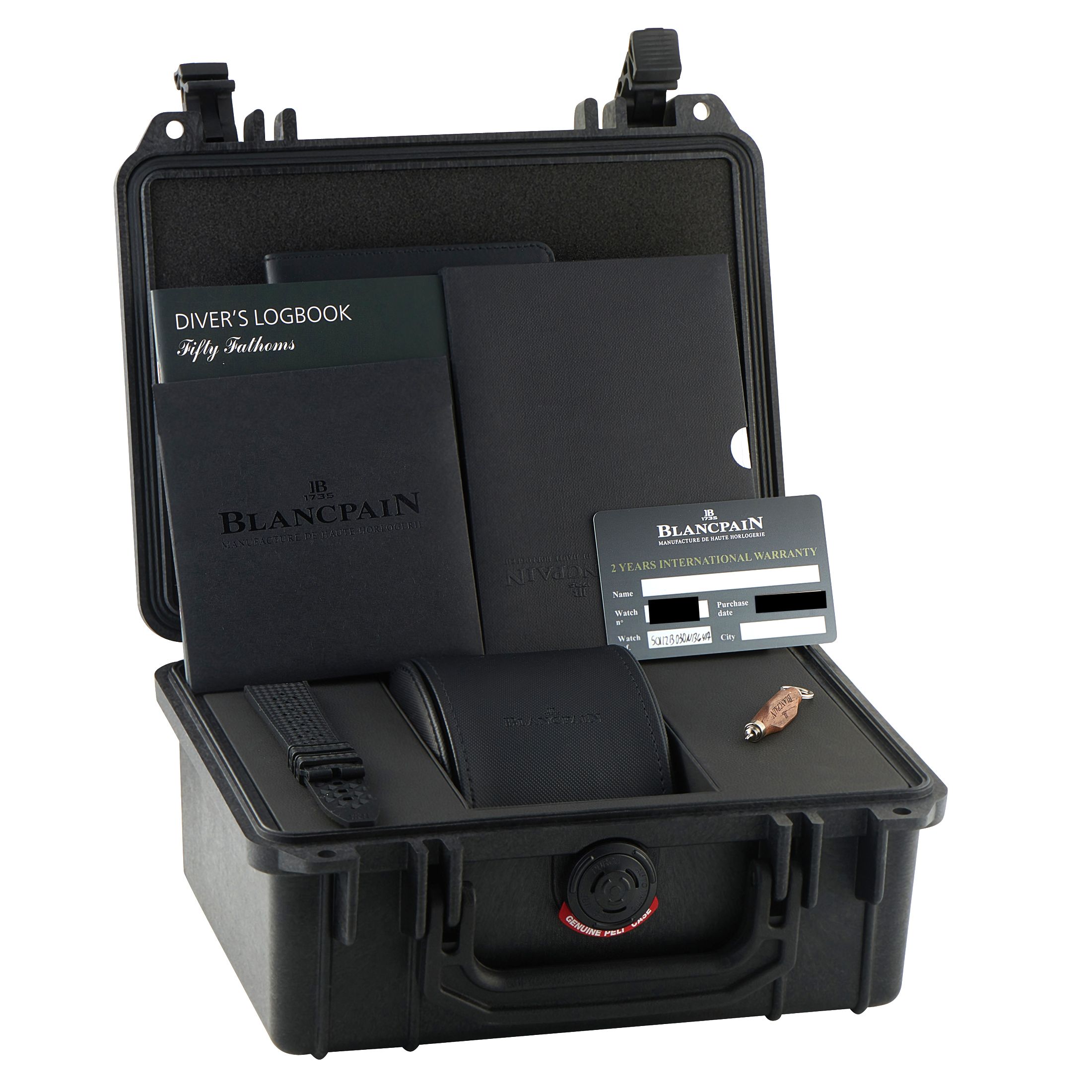 Blancpain Fifty Fathoms Automatique Titanium Watch 5010-12B30-B64A