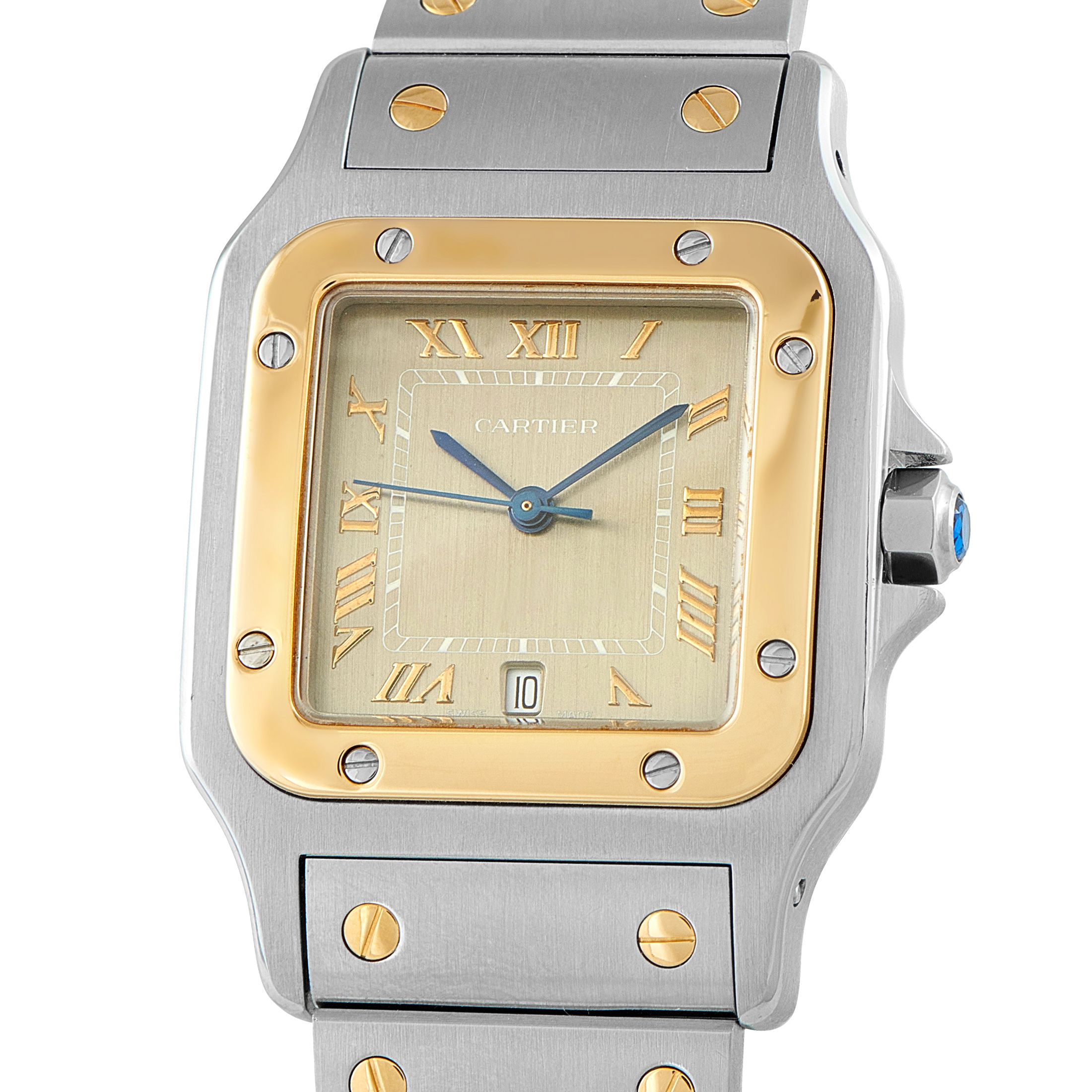 Cartier Santos Galbee Two-Tone Watch W20030C4