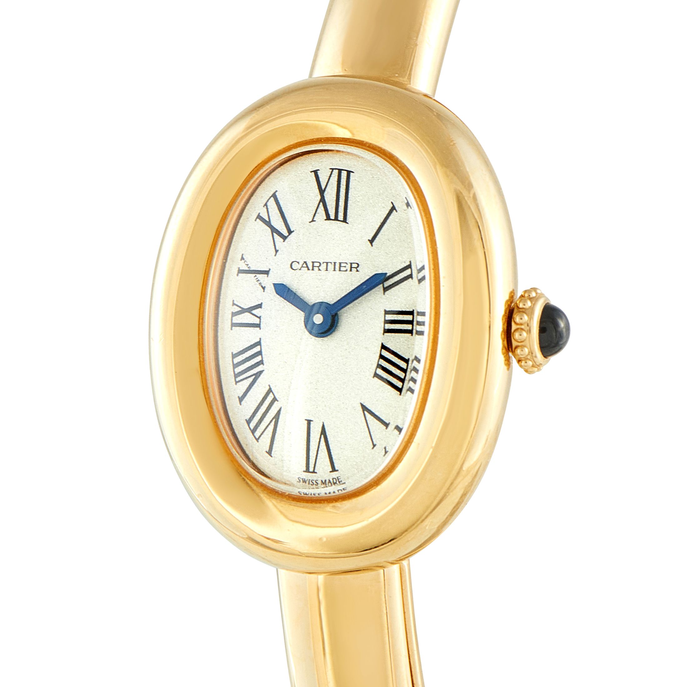 Cartier Baignoire Mini 18K Yellow Gold Ladies Watch WGBA0021
