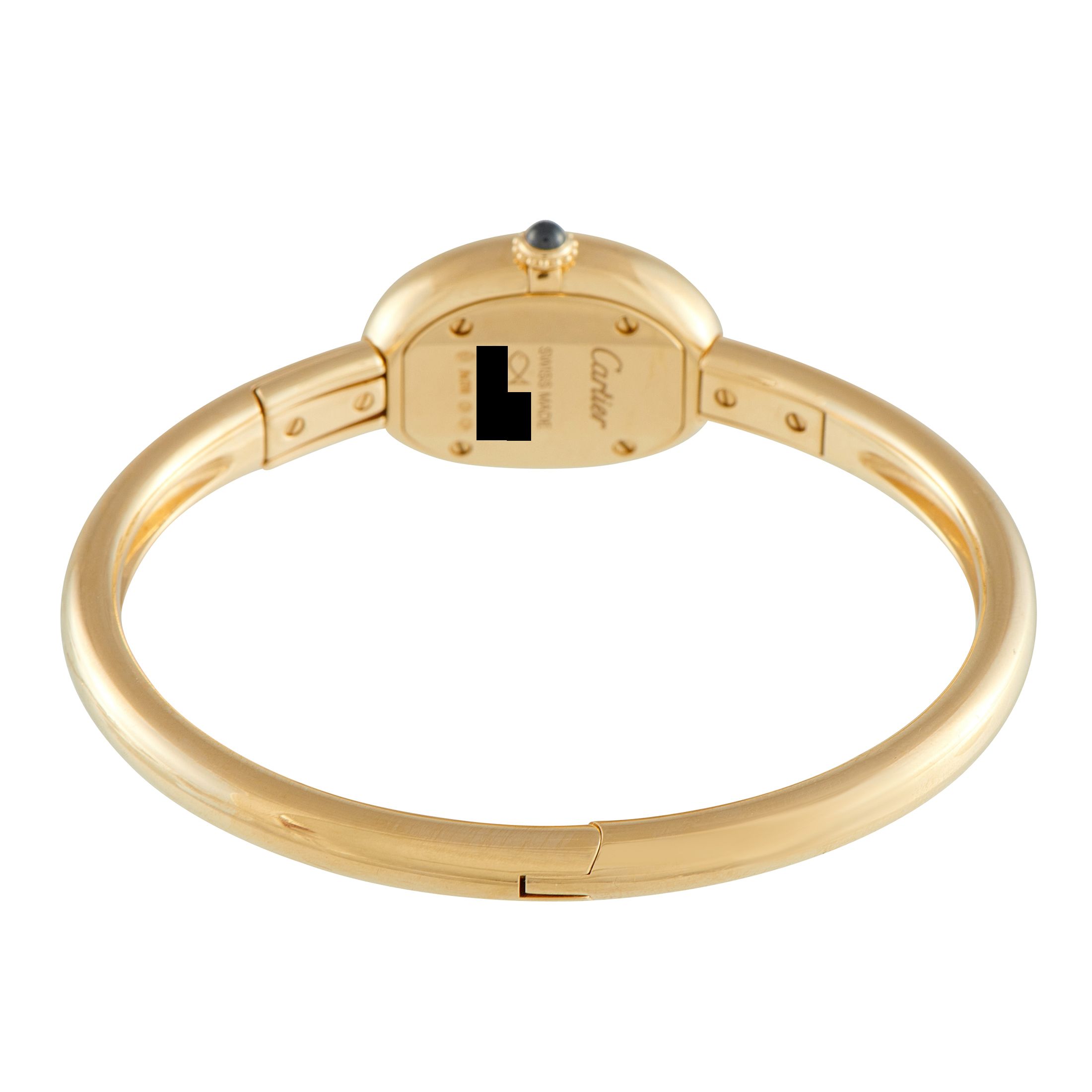 Cartier Baignoire Mini 18K Yellow Gold Ladies Watch WGBA0021