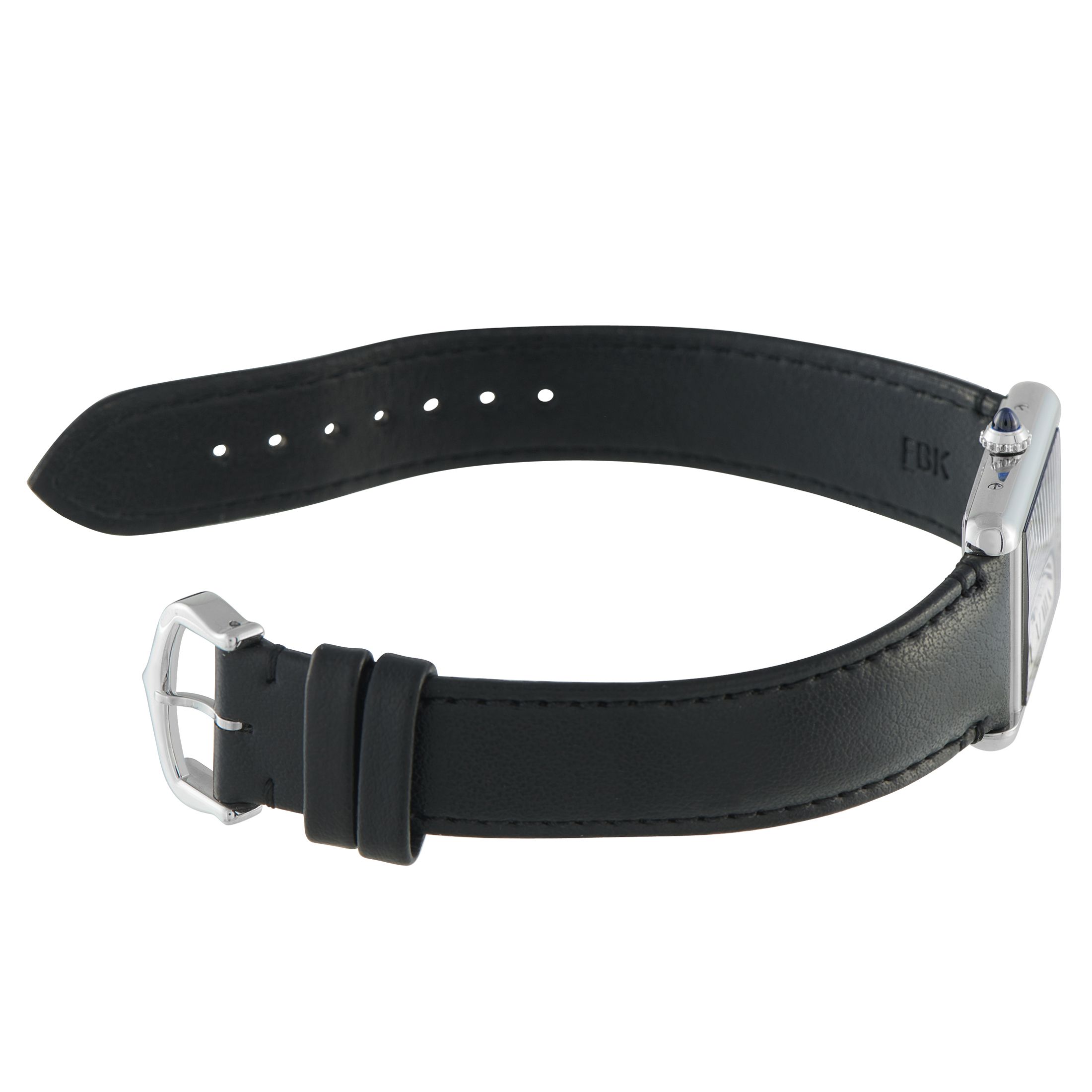Cartier Tank Must Solarbeat Large Steel Watch WSTA0059
