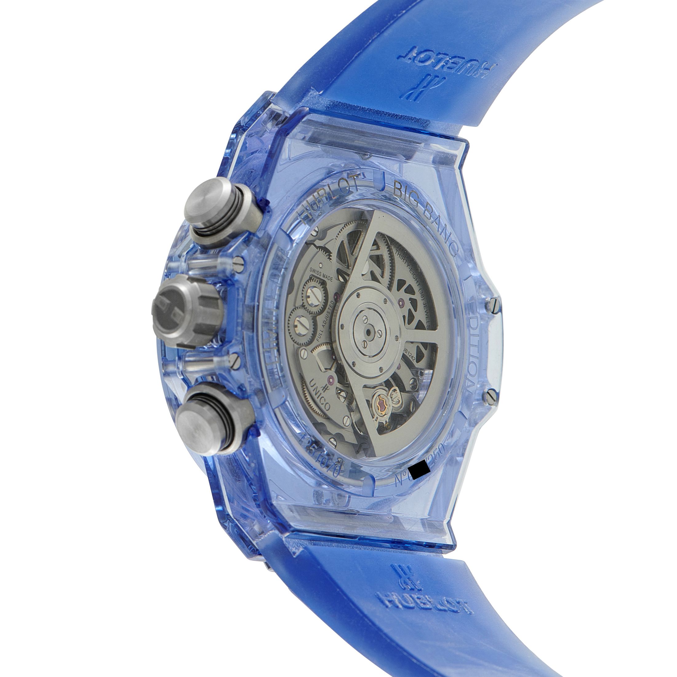 Hublot Big Bang Unico Blue Sapphire Watch 411.JL.4809.RT