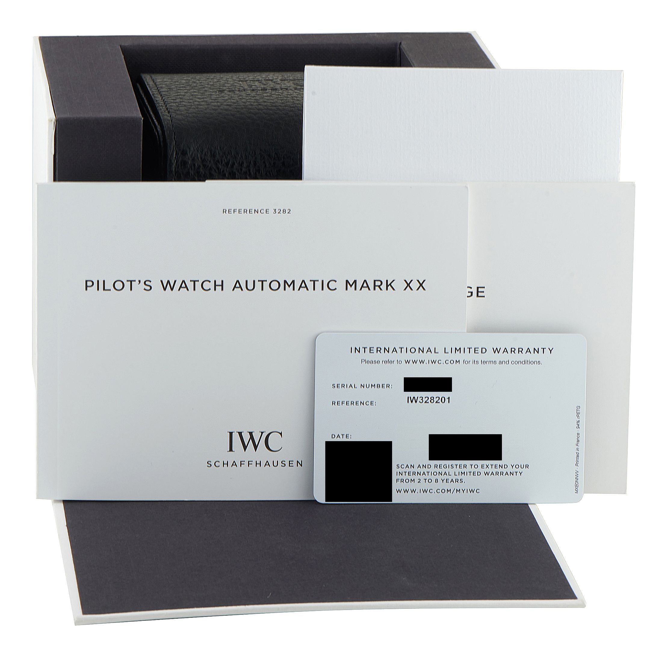 IWC Pilot's Mark XX Steel Watch IW328201