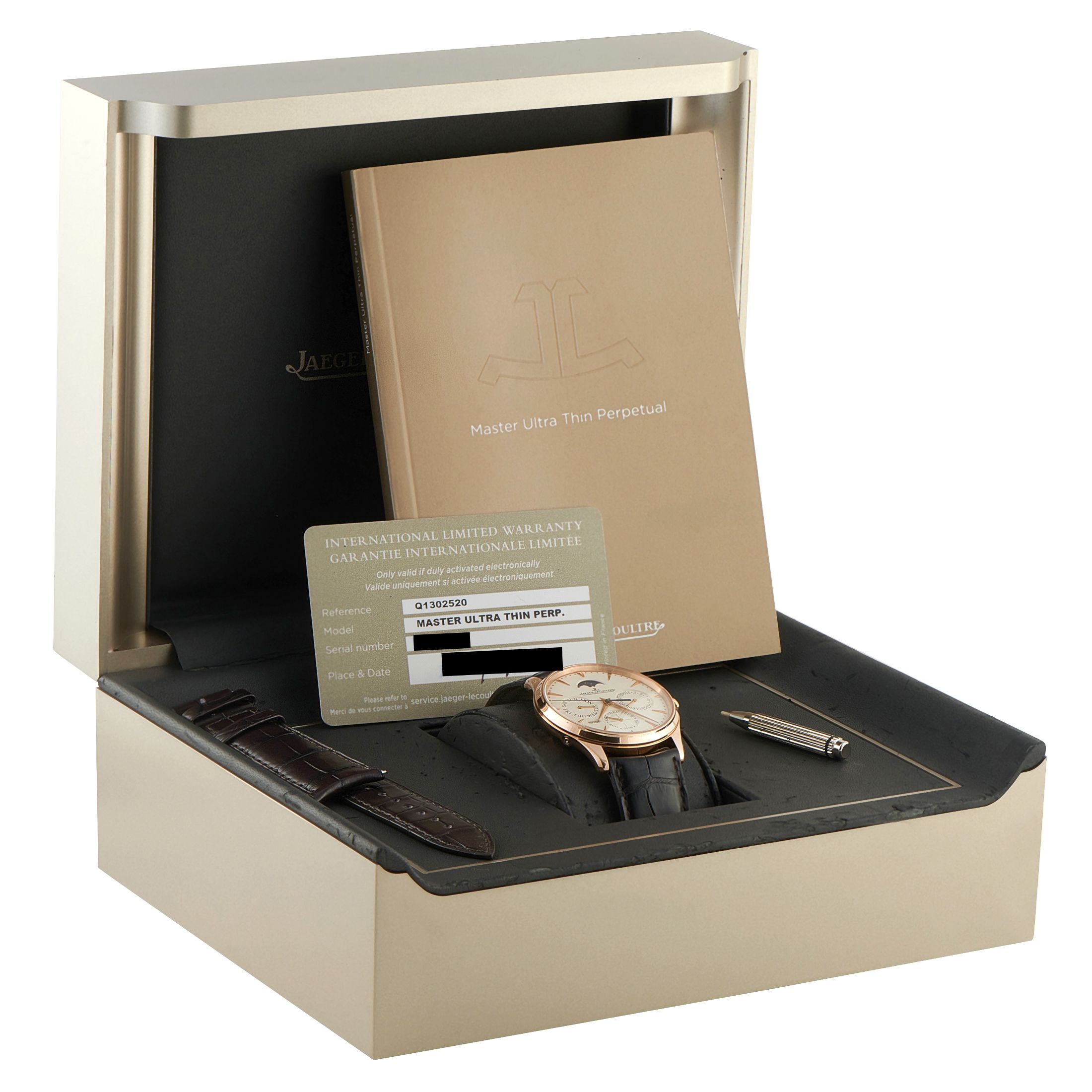 Jaeger-LeCoultre Master Ultra-Thin Perpetual Calendar Rose Gold Watch Q1302520
