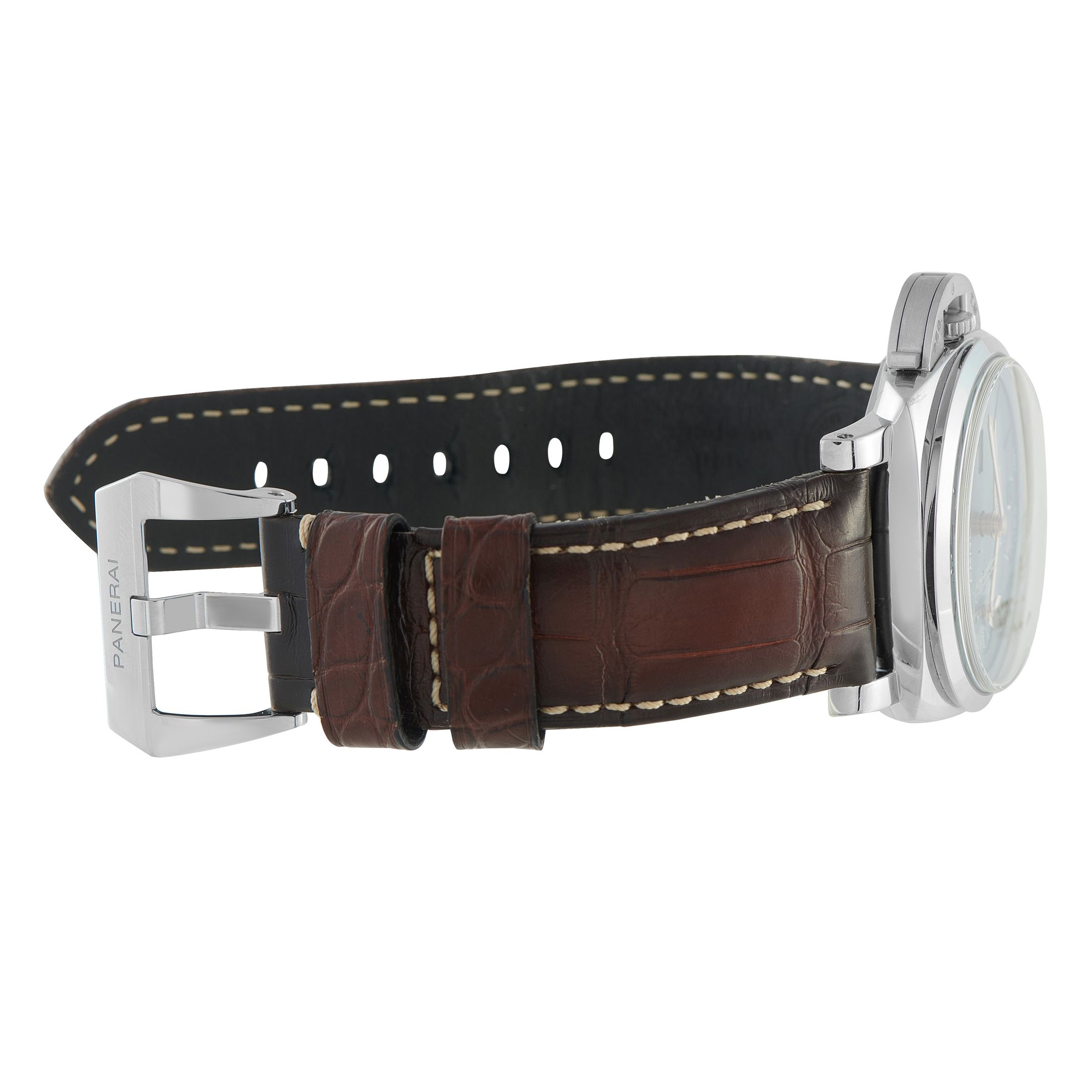 Officine Panerai Luminor Perpetual Calendar GMT Platinumtech Watch pam00715