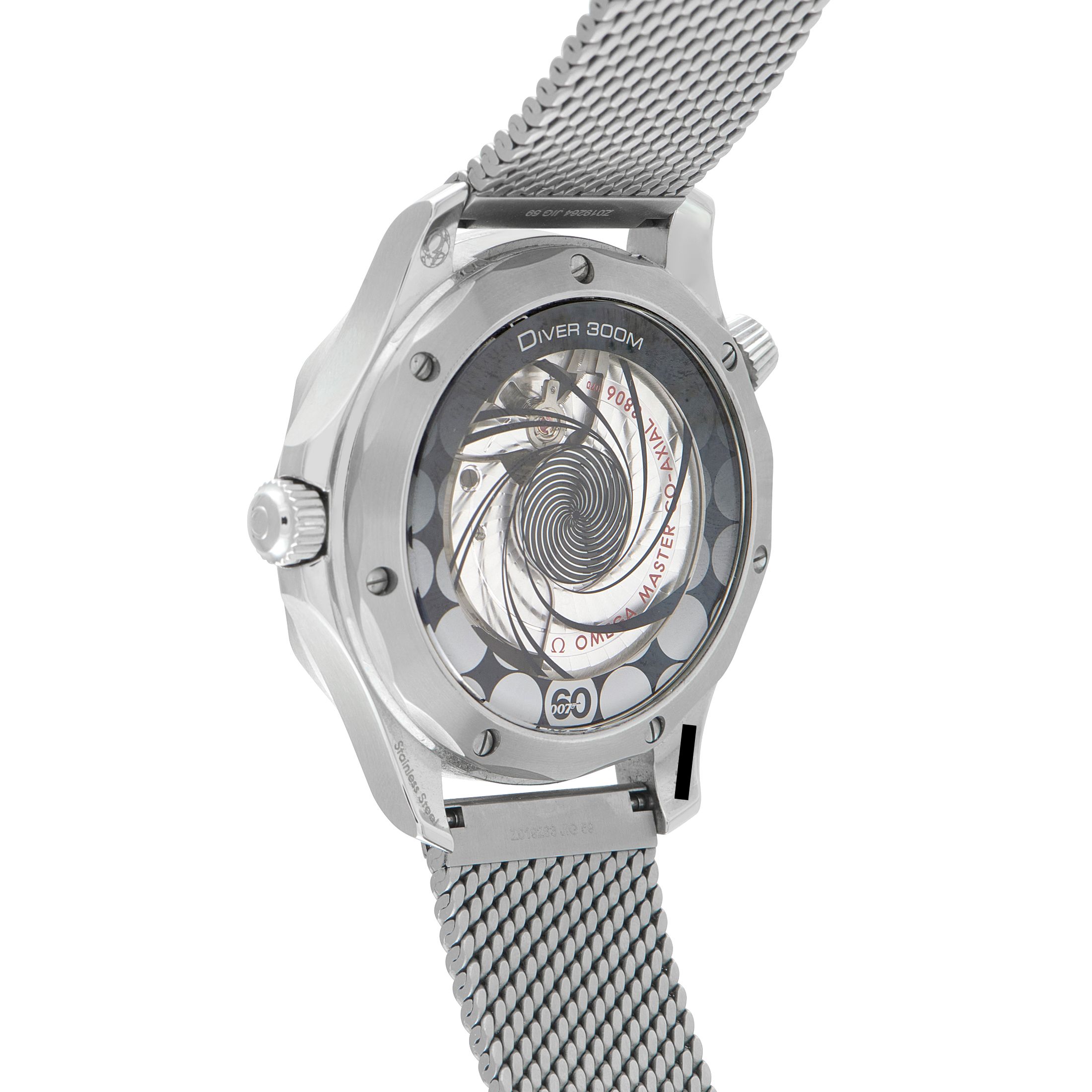 Omega Seamaster Diver 300M James Bond 60th Anniversary Steel Watch 210.30.42.20.03.002