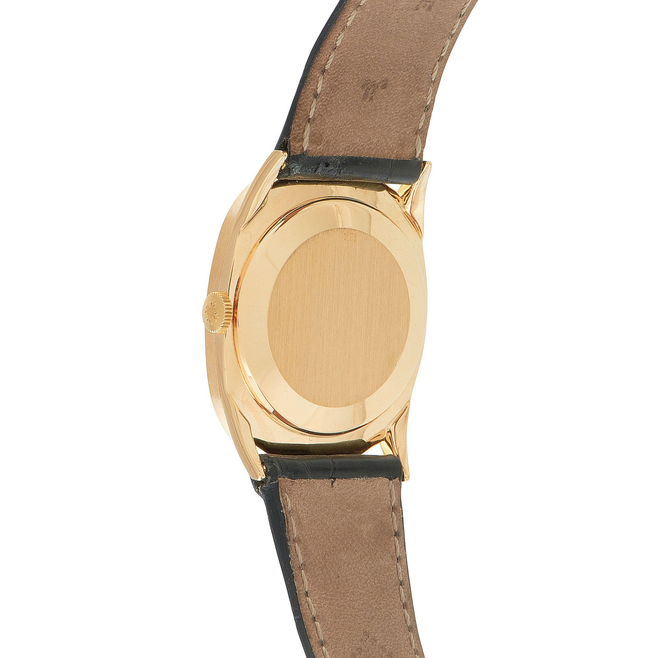 Patek Philippe Ellipse Yellow Gold Watch 3546