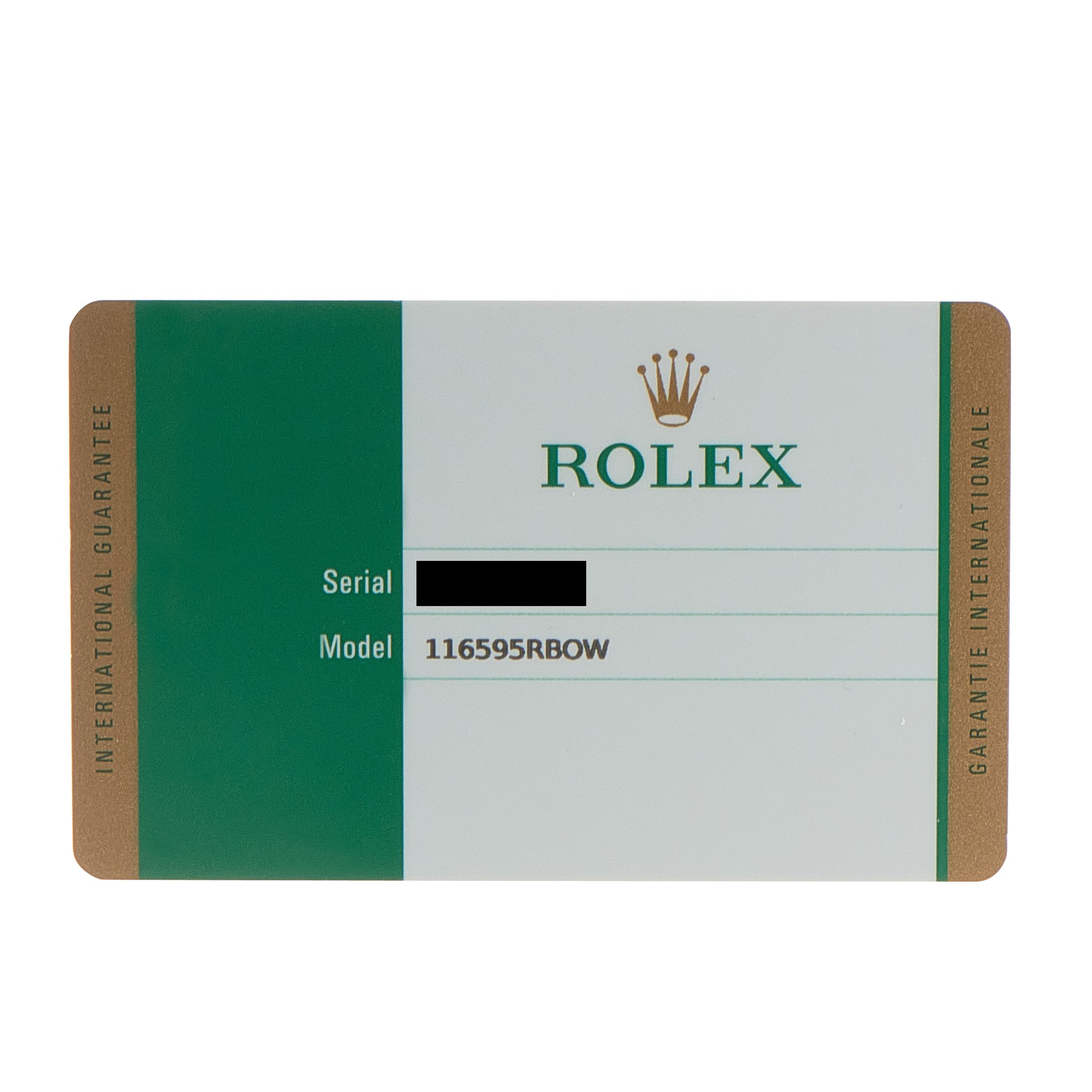 Rolex Daytona Rainbow Everose Gold Watch 116595rbow