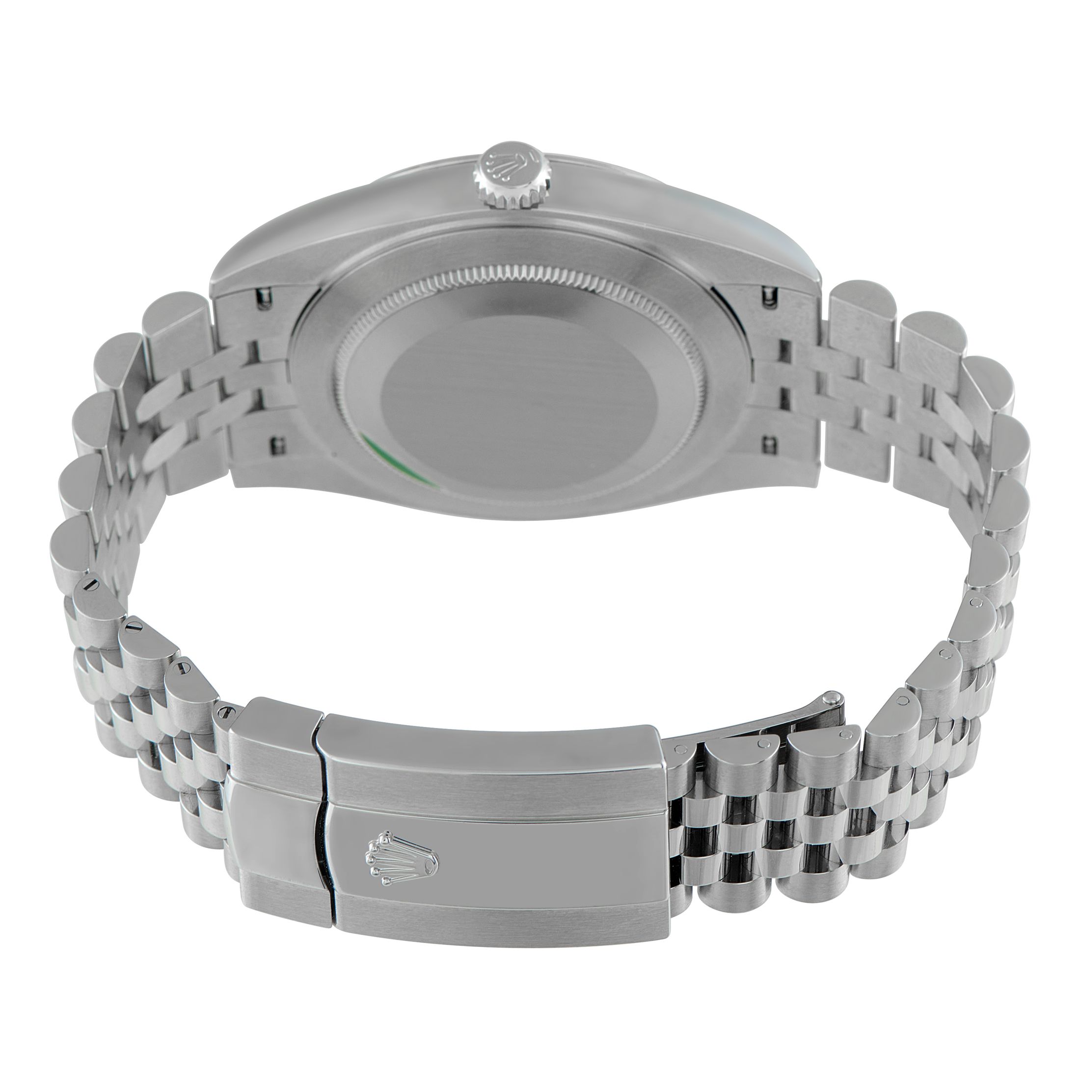 Rolex Datejust 41 Wimbledon Slate Dial Steel Jubilee Watch 126300