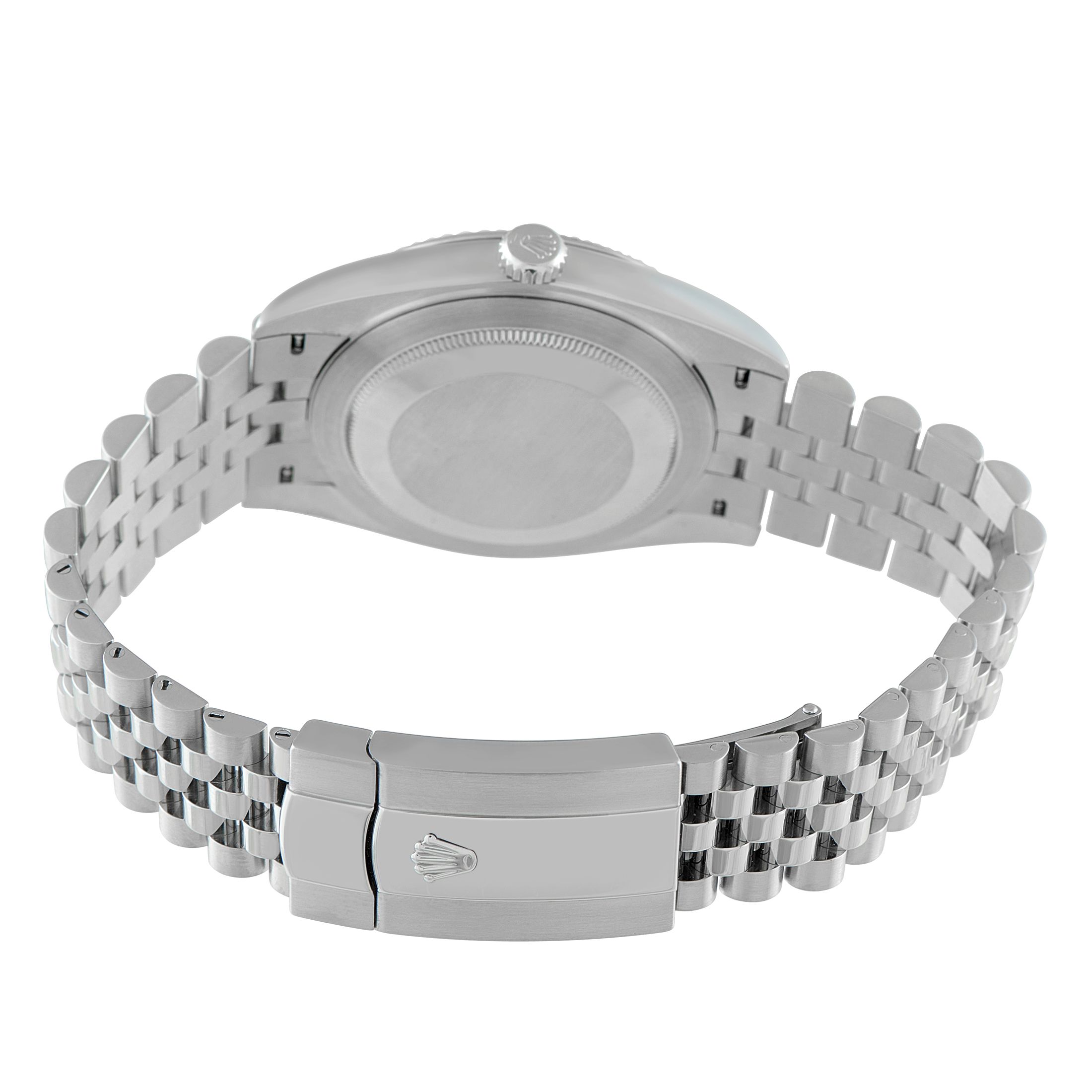 Rolex Datejust 41 White Dial Steel Jubilee Watch 126334