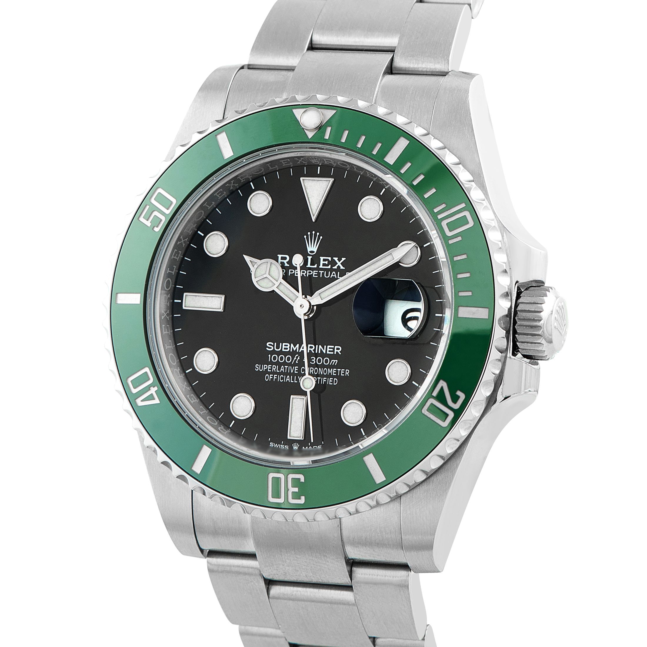 Rolex Submariner Date Starbucks Steel Watch 126610LV