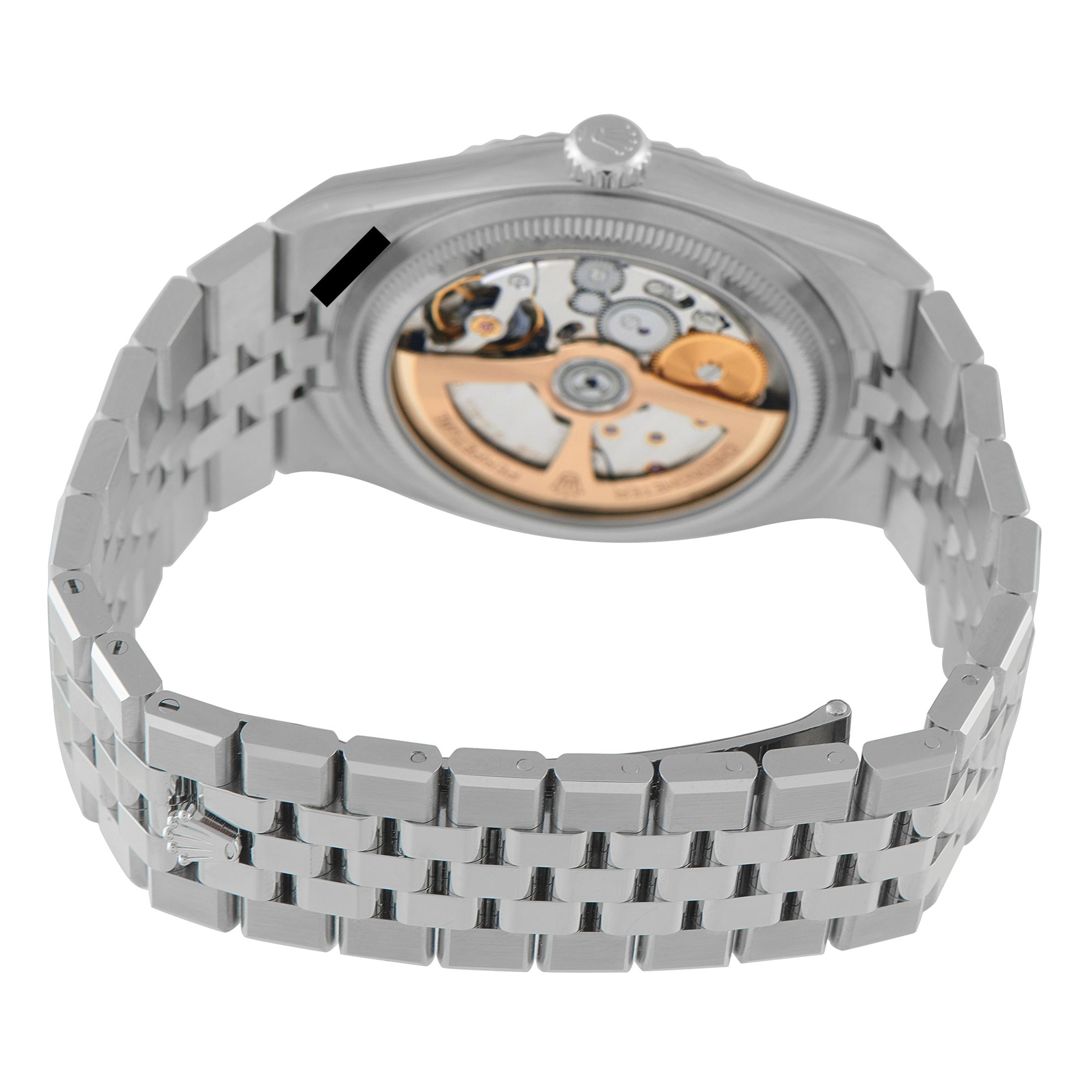Rolex Land-Dweller 40 White Dial Steel Flat Jubilee Watch 127334