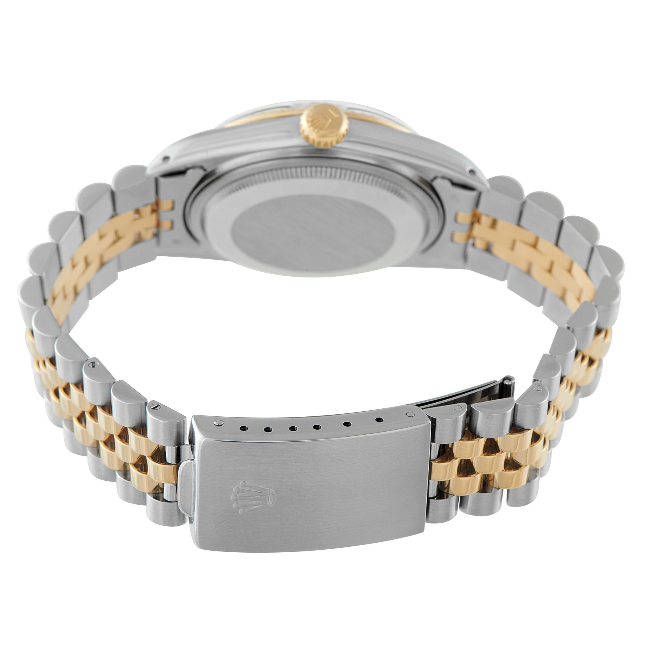 Rolex Datejust 36 Boiler Gauge Dial Two-Tone Jubilee Watch 16233