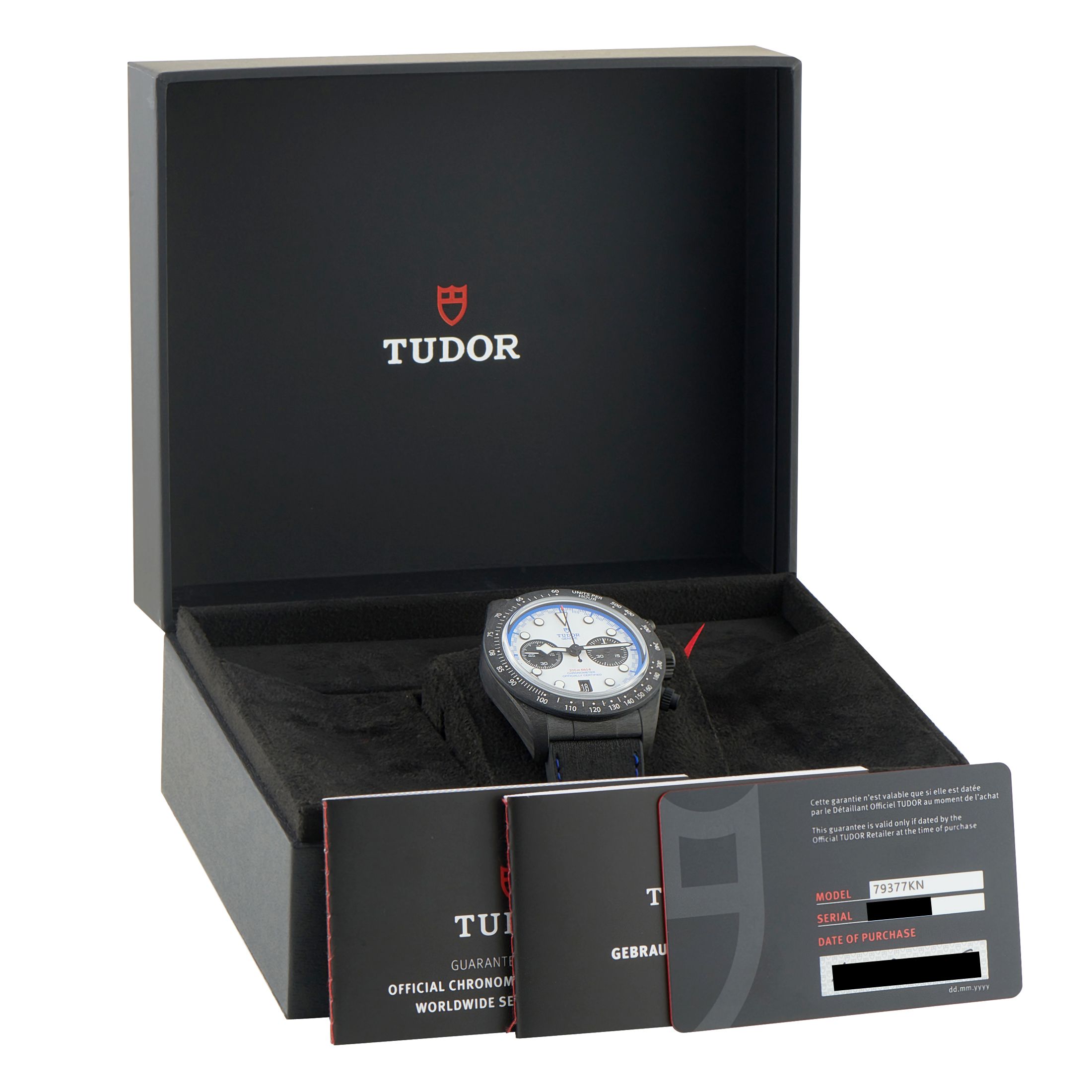 Tudor Black Bay Chrono Carbon 25 Watch 79377KN