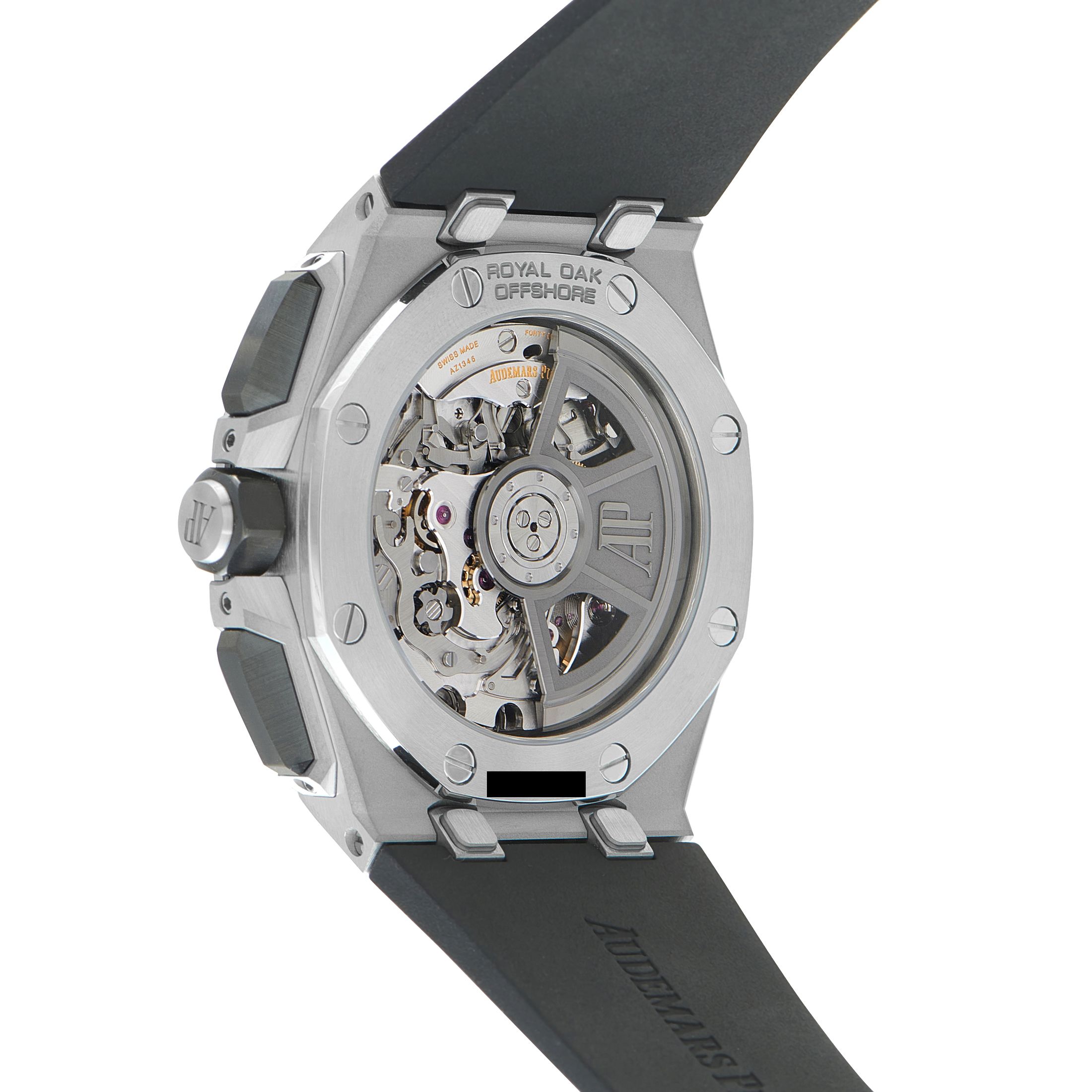 Audemars Piguet Royal Oak Offshore Black Ceramic and Steel Watch 26420SO.OO.A002CA.01