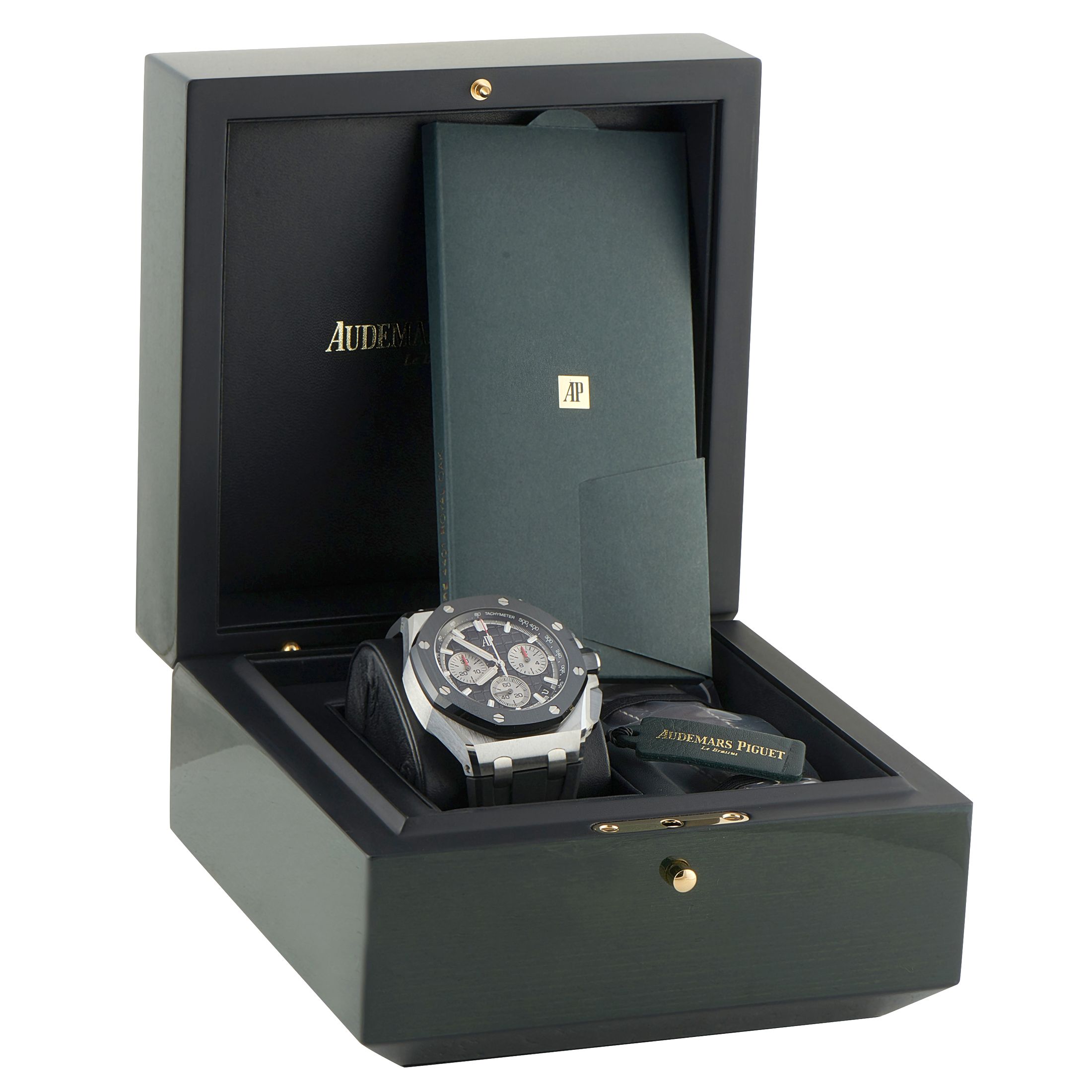Audemars Piguet Royal Oak Offshore Black Ceramic and Steel Watch 26420SO.OO.A002CA.01
