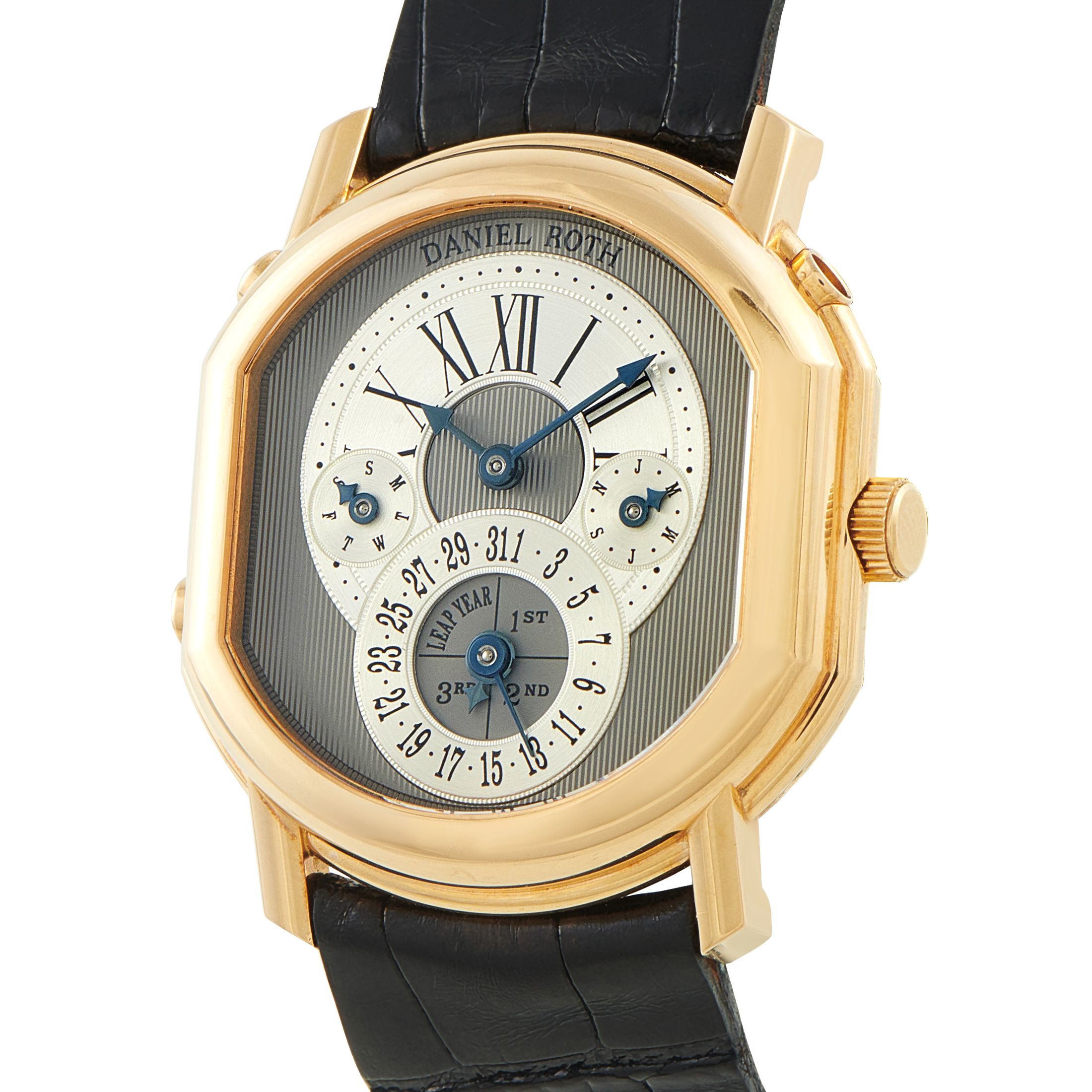 Daniel Roth Perpetual Calendar Automatic Yellow Gold Watch C117