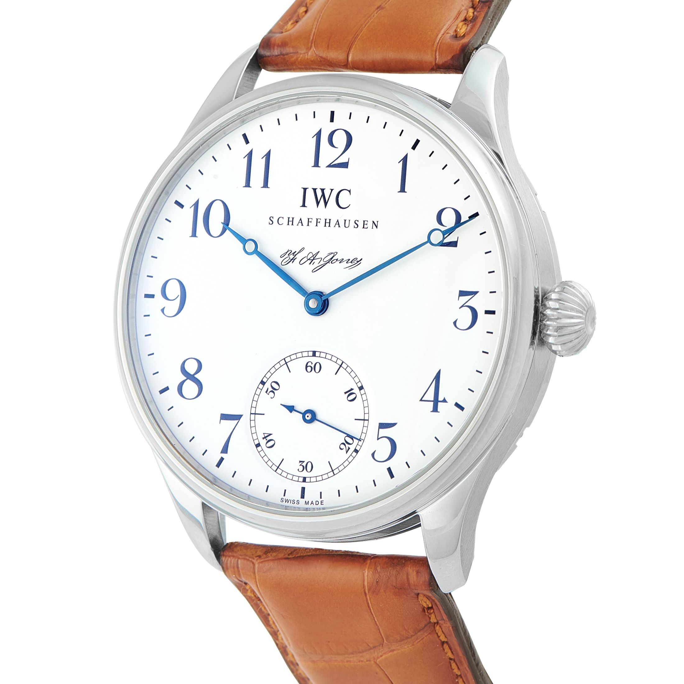 IWC Portugieser F.A. Jones Steel Watch IW544203