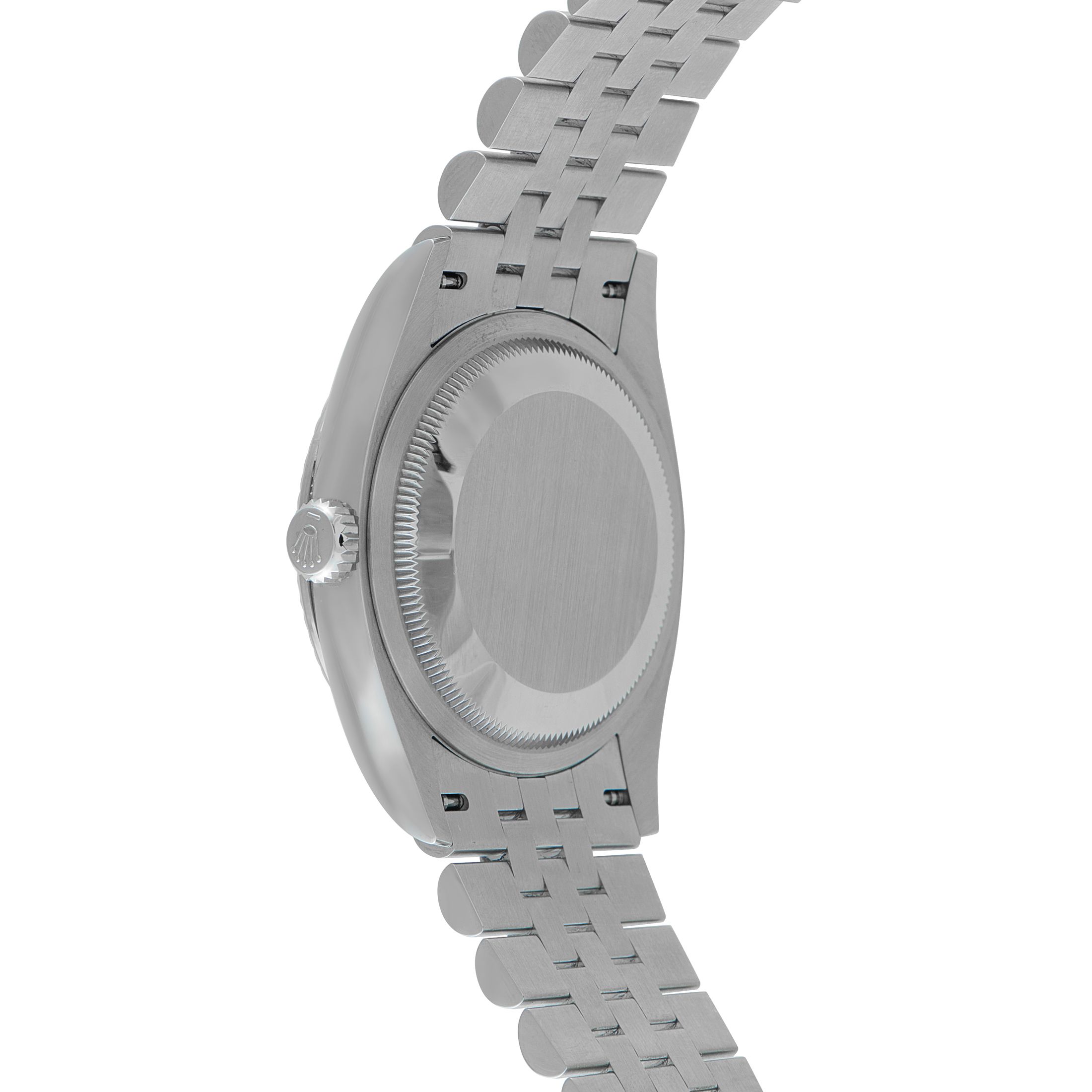 Rolex Datejust 36 Blue Dial Steel Jubilee Watch 126234