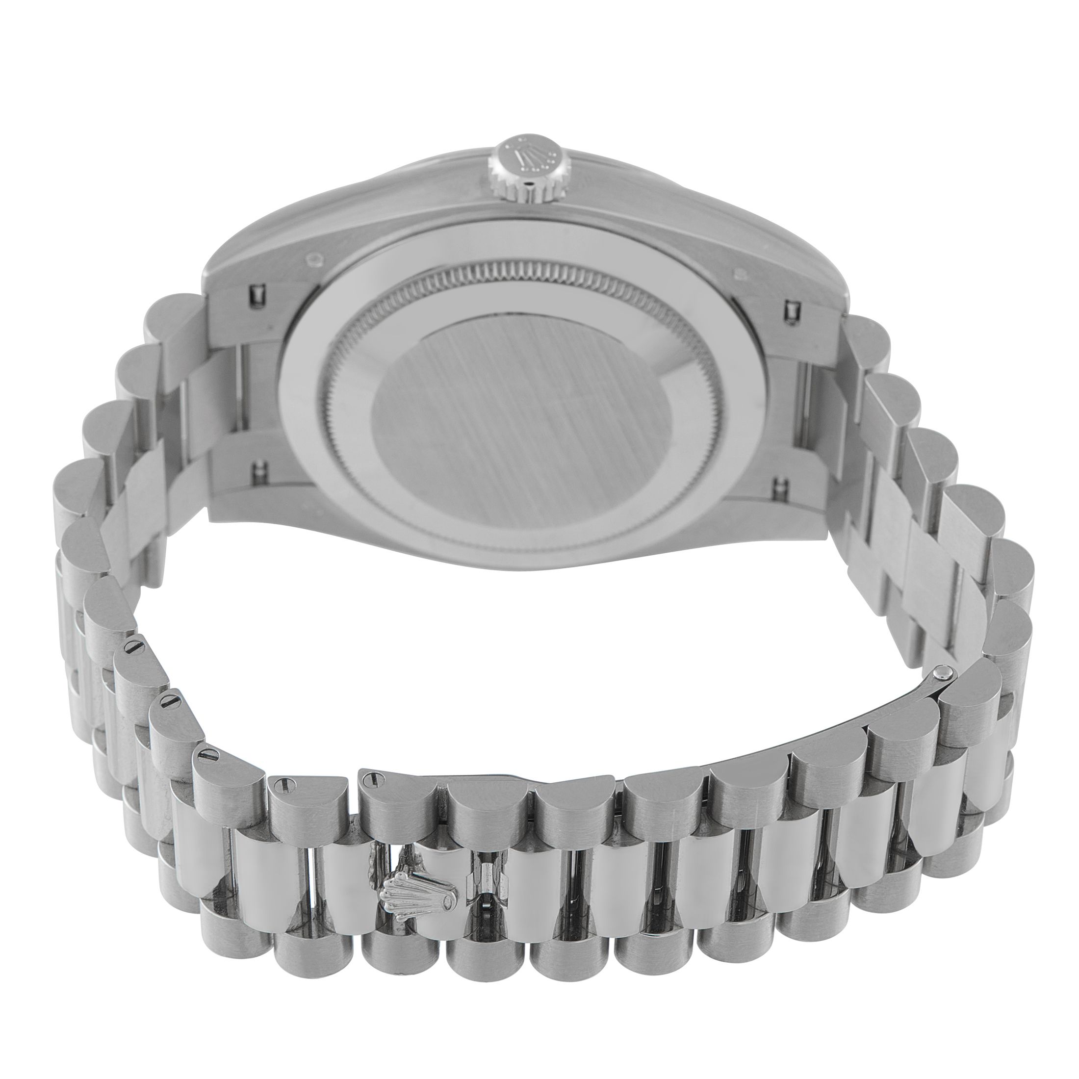 Rolex Day-Date 40 Olive Green Dial White Gold President Watch 228239