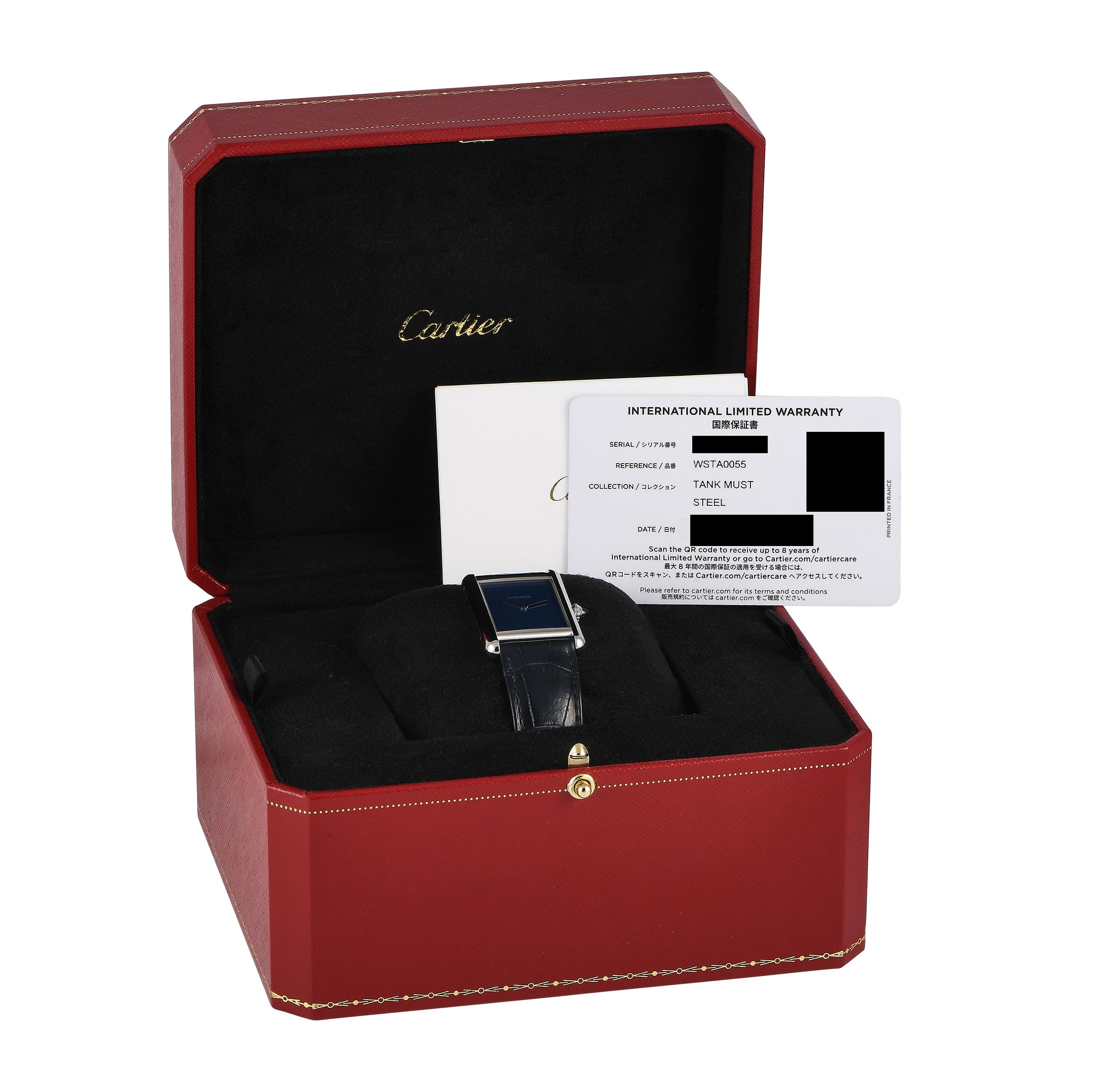 Cartier Tank Must Quartz Watch WSTA0055