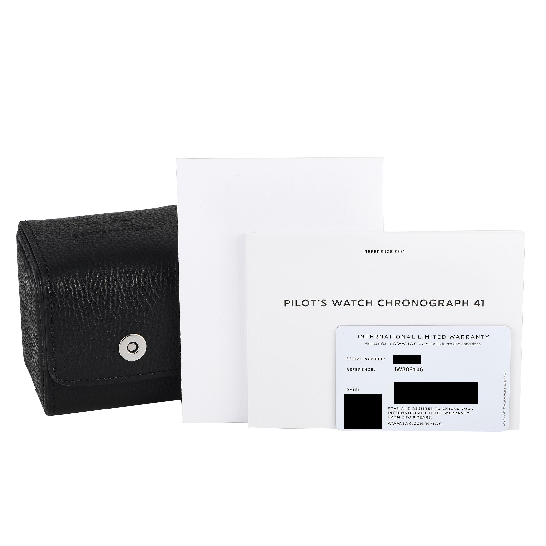 IWC Pilot's Chronograph 41 Top Gun Ceratanium Watch IW388106