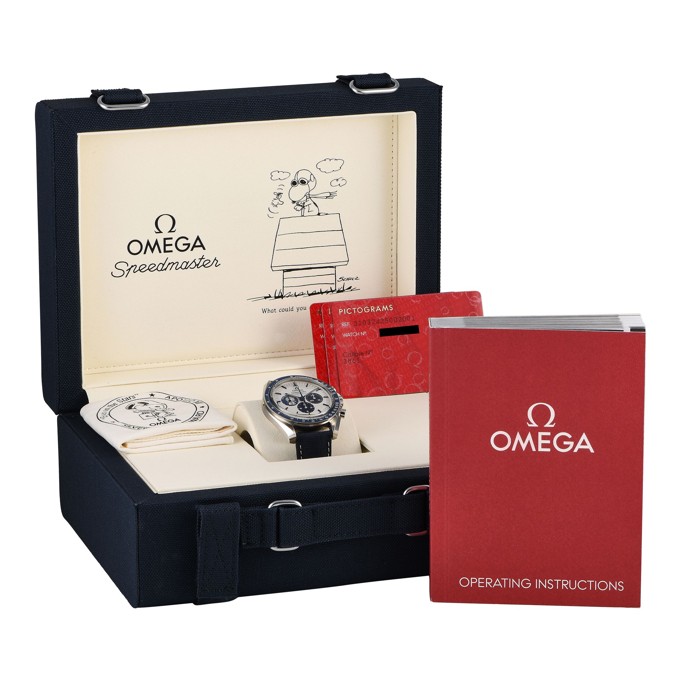 Omega Speedmaster Silver Snoopy Award Watch 310.32.42.50.02.001