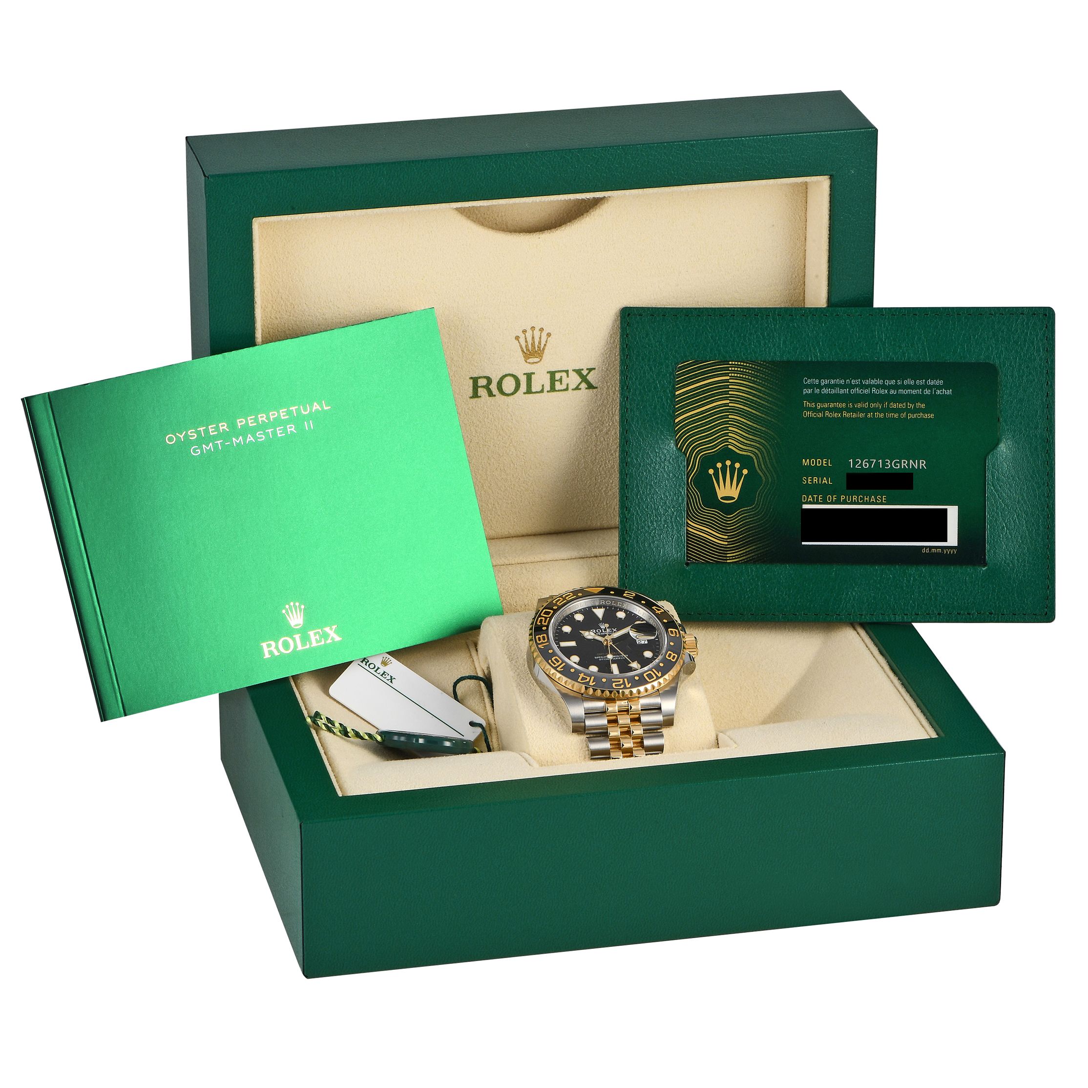 Rolex GMT-Master II Watch 126713GRNR-0001