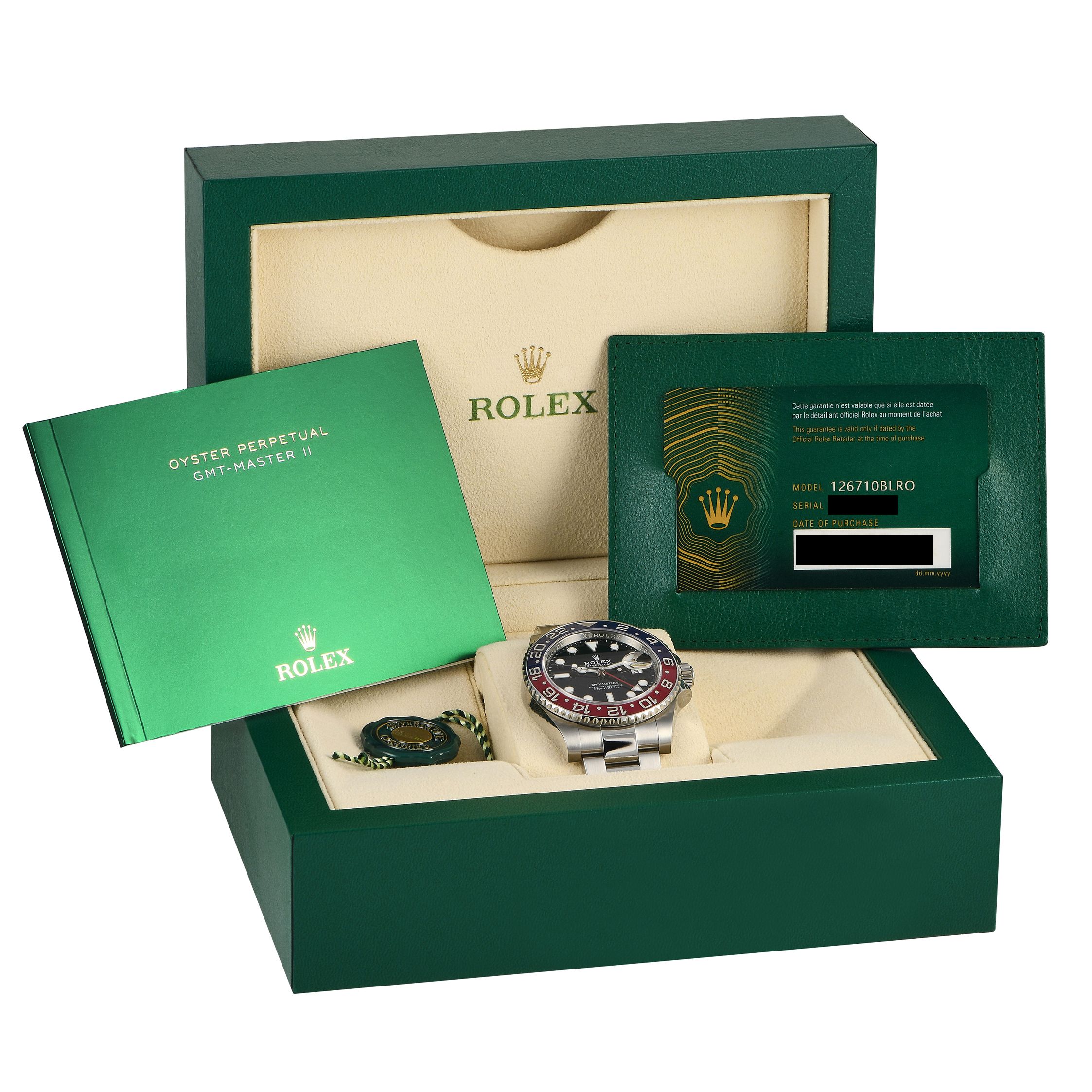 Rolex GMT-Master II "Pepsi" Watch 126710BLRO