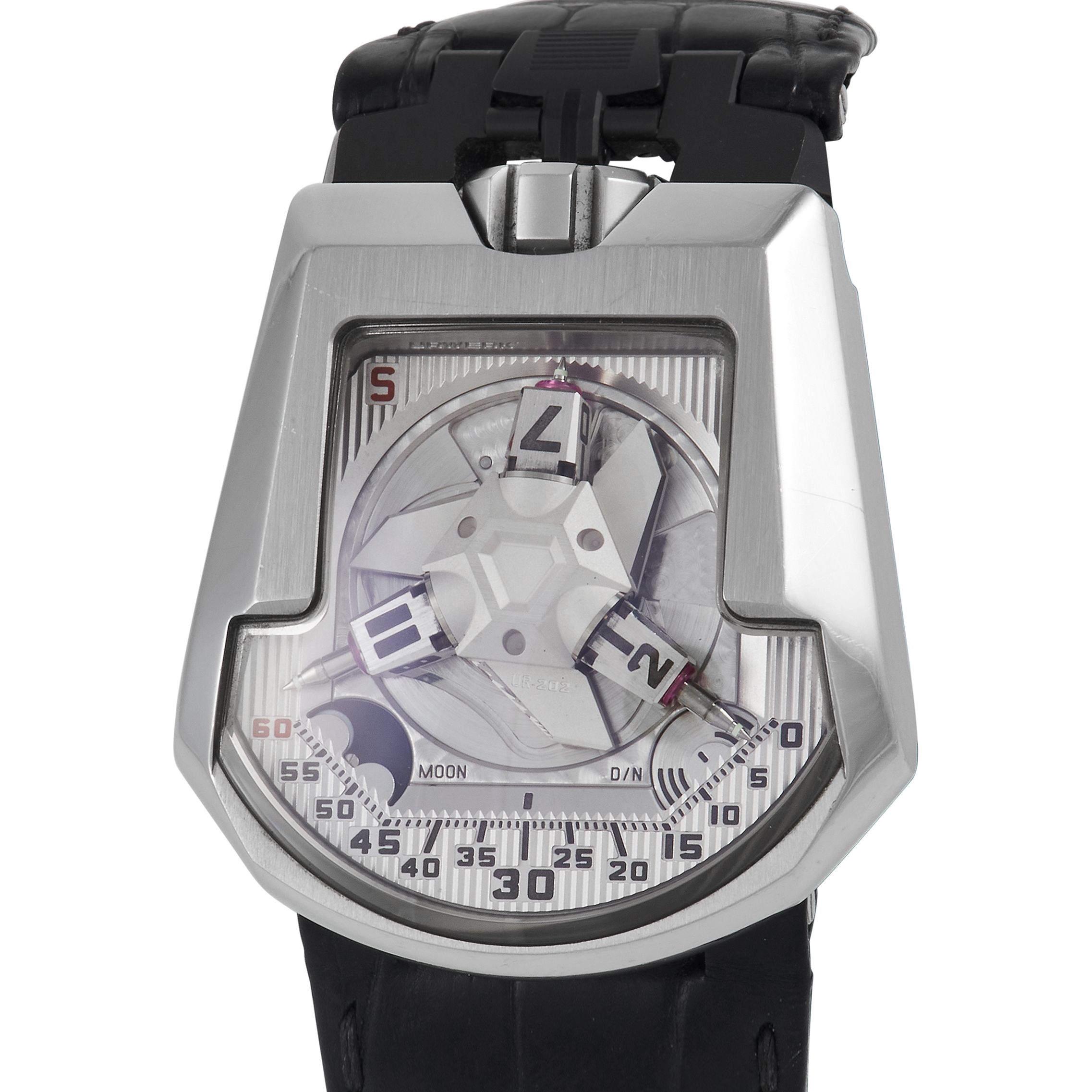 Urwerk Hammerhead Steel Watch UR-202S