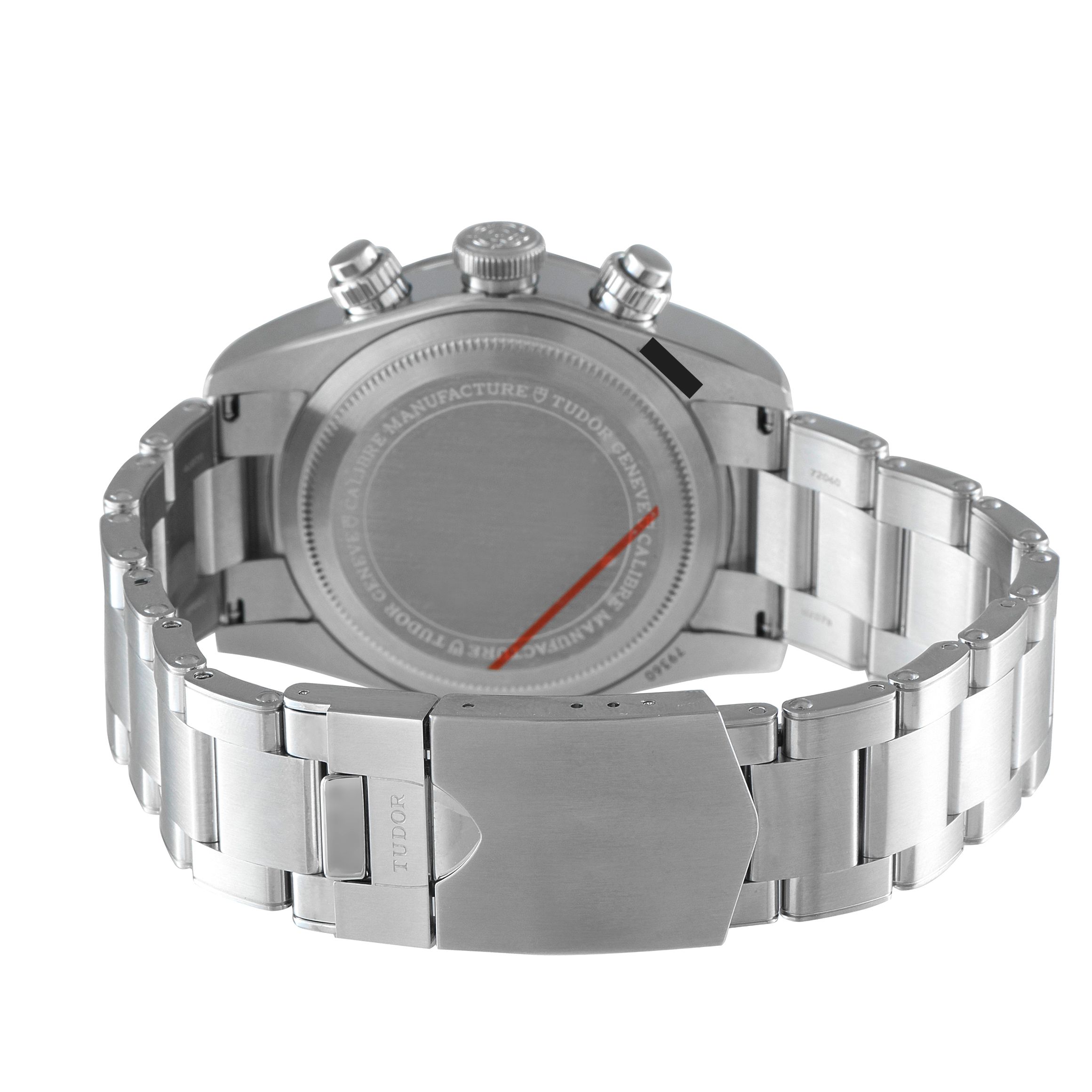 Tudor Black Bay Chrono White Dial Steel Watch 79360N