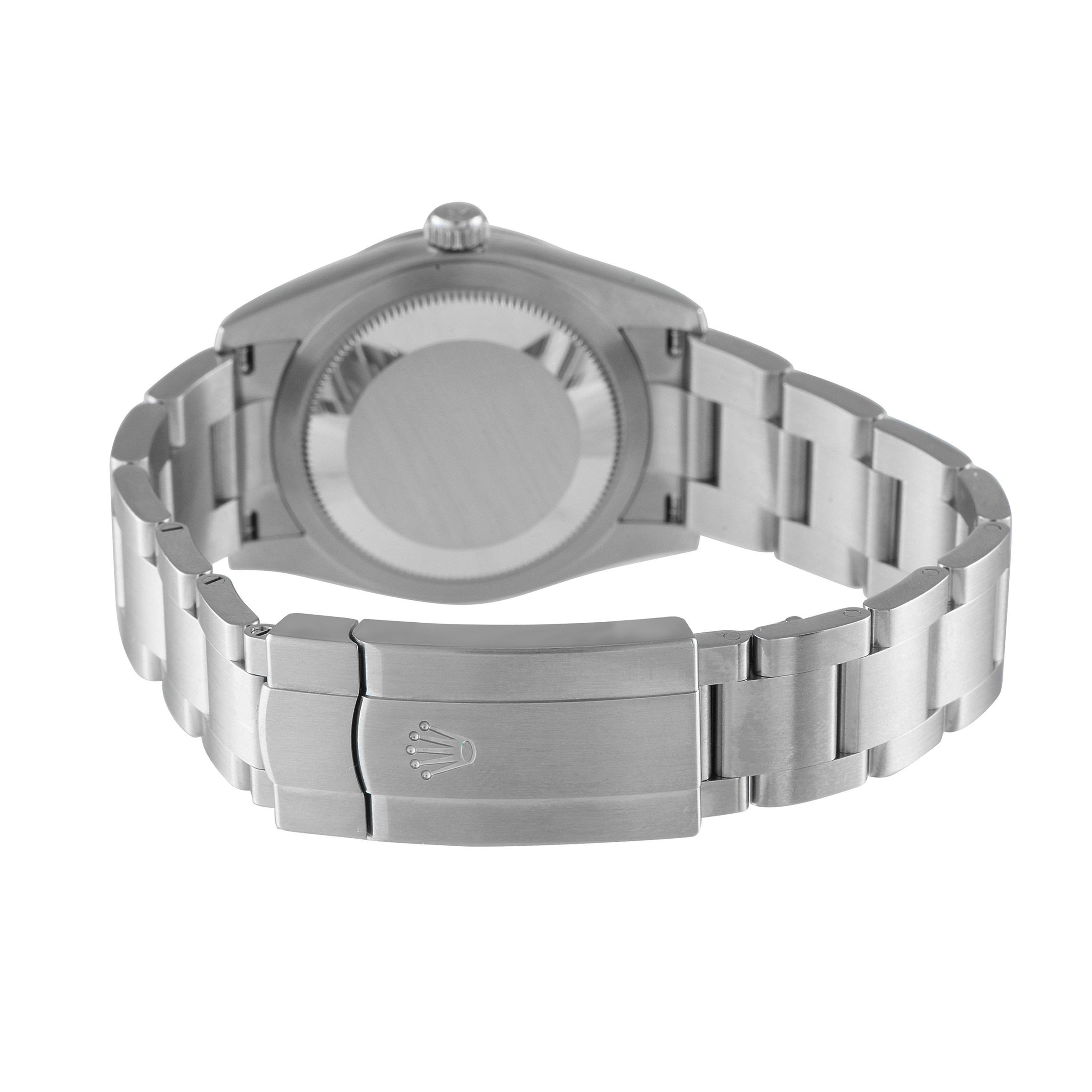 Rolex Oyster Perpetual 34 Pink Dial Steel Watch 124200