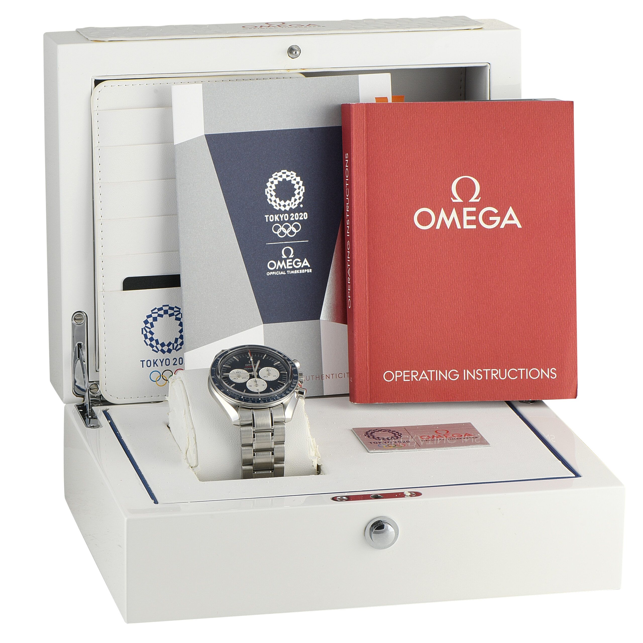 Omega Speedmaster Tokyo 2020 Olympics Steel Watch 522.30.42.30.03.001