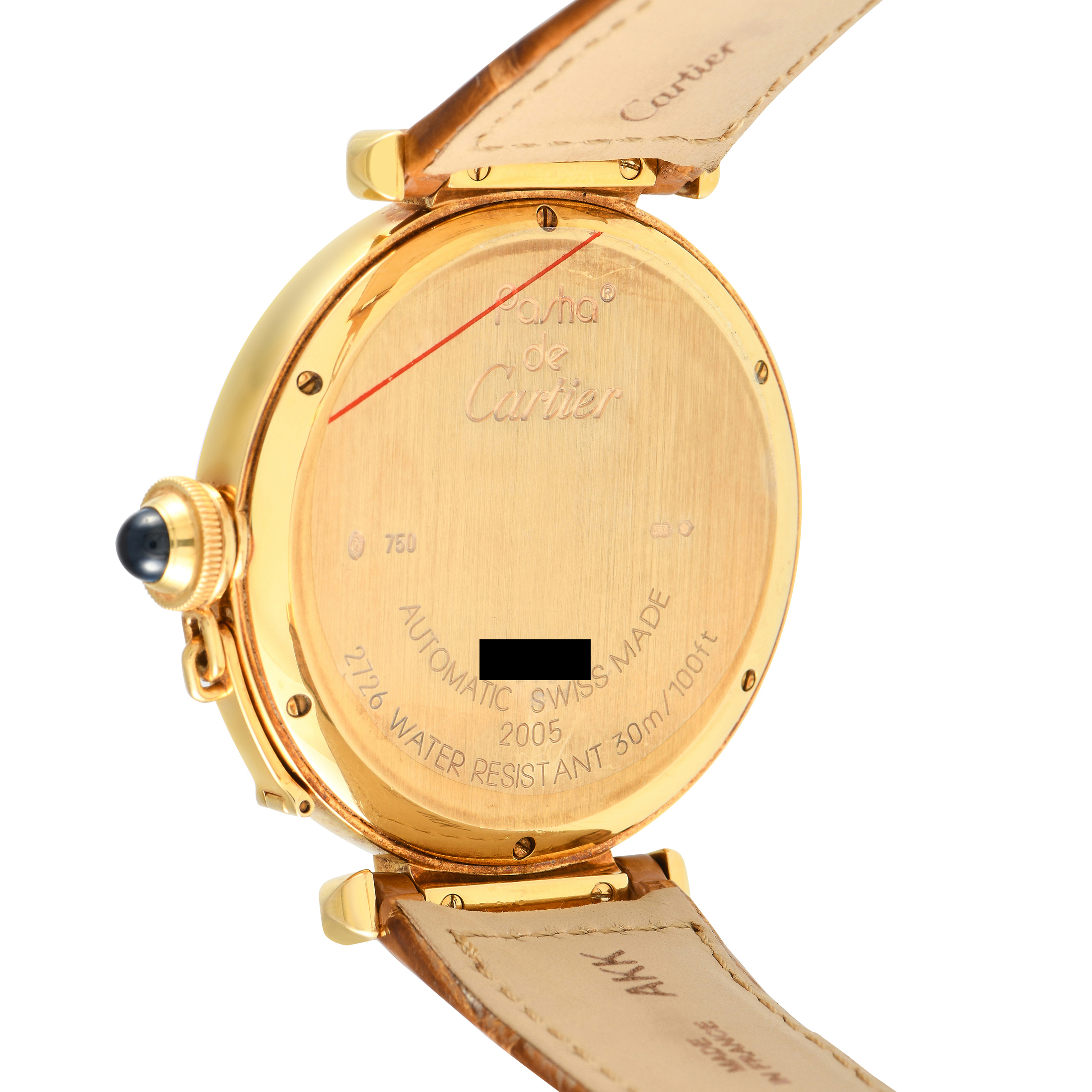 Cartier Pasha Yellow Gold Watch W3018651