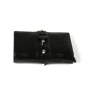 Charriol Olympia Black-Green Calfskin Wallet SLGOLIMCO.55.9204A