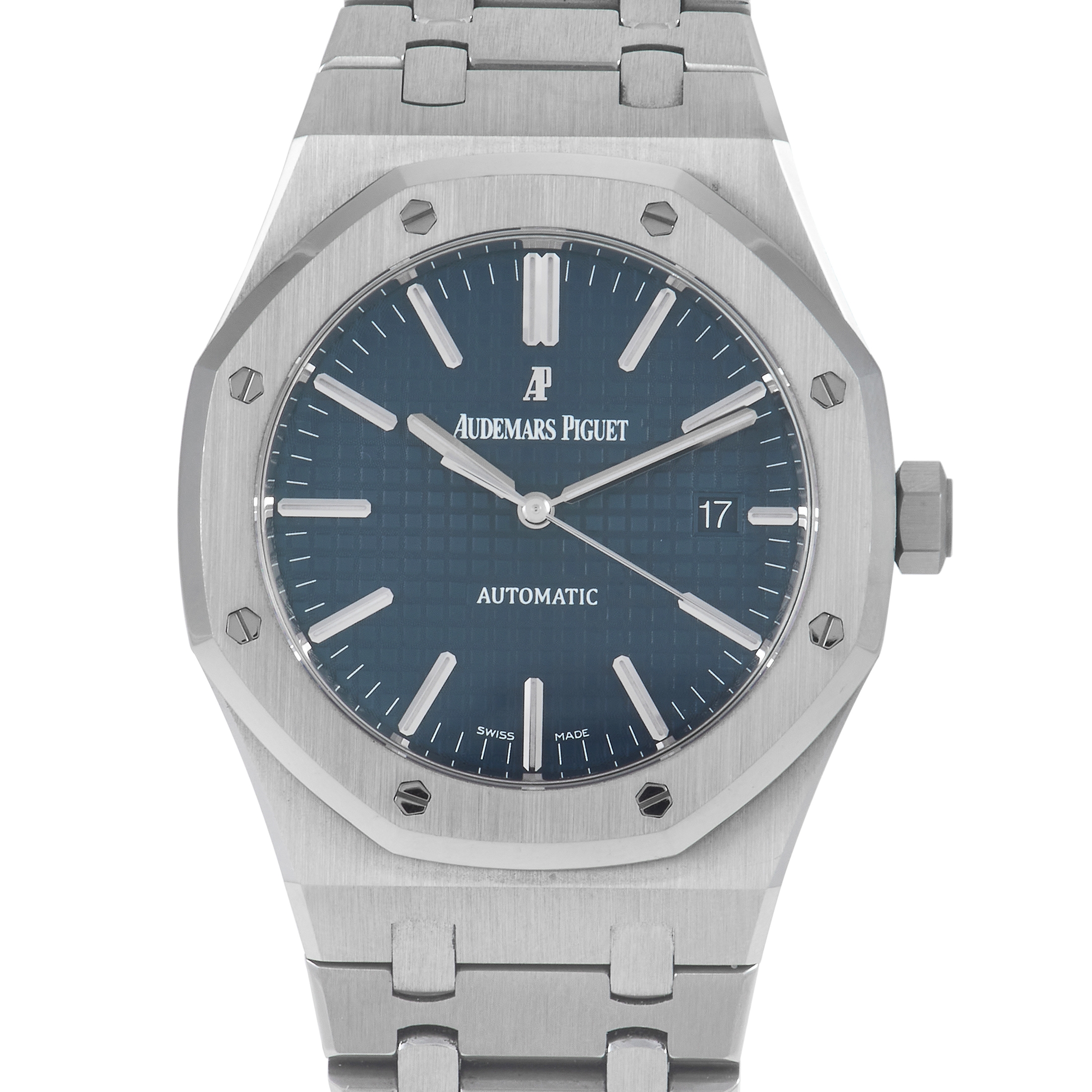 Audemars Piguet Royal Oak 41 Steel Blue Dial Watch 15400ST.OO.1220ST.03