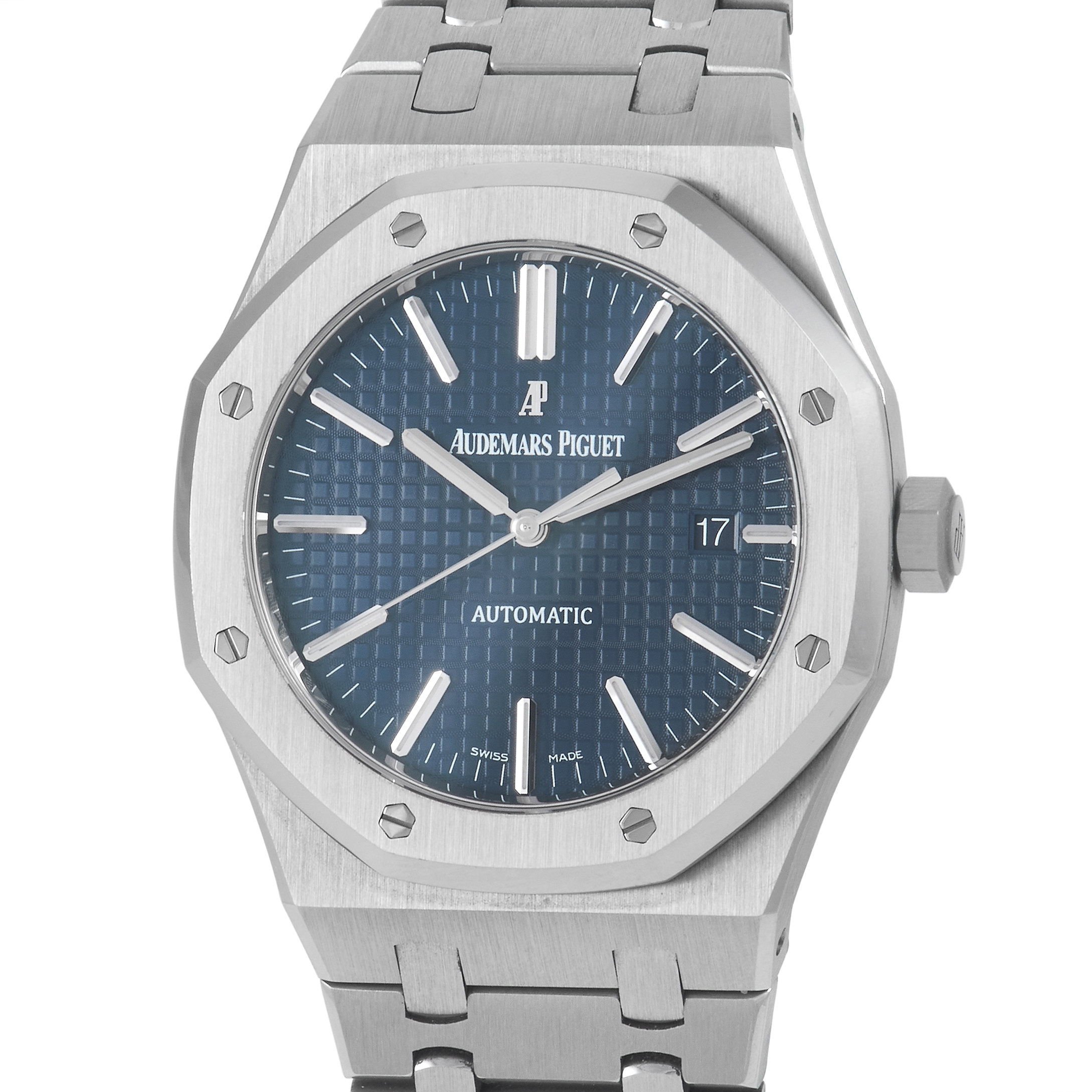 Audemars Piguet Royal Oak 41 Steel Blue Dial Watch 15400ST.OO.1220ST.03