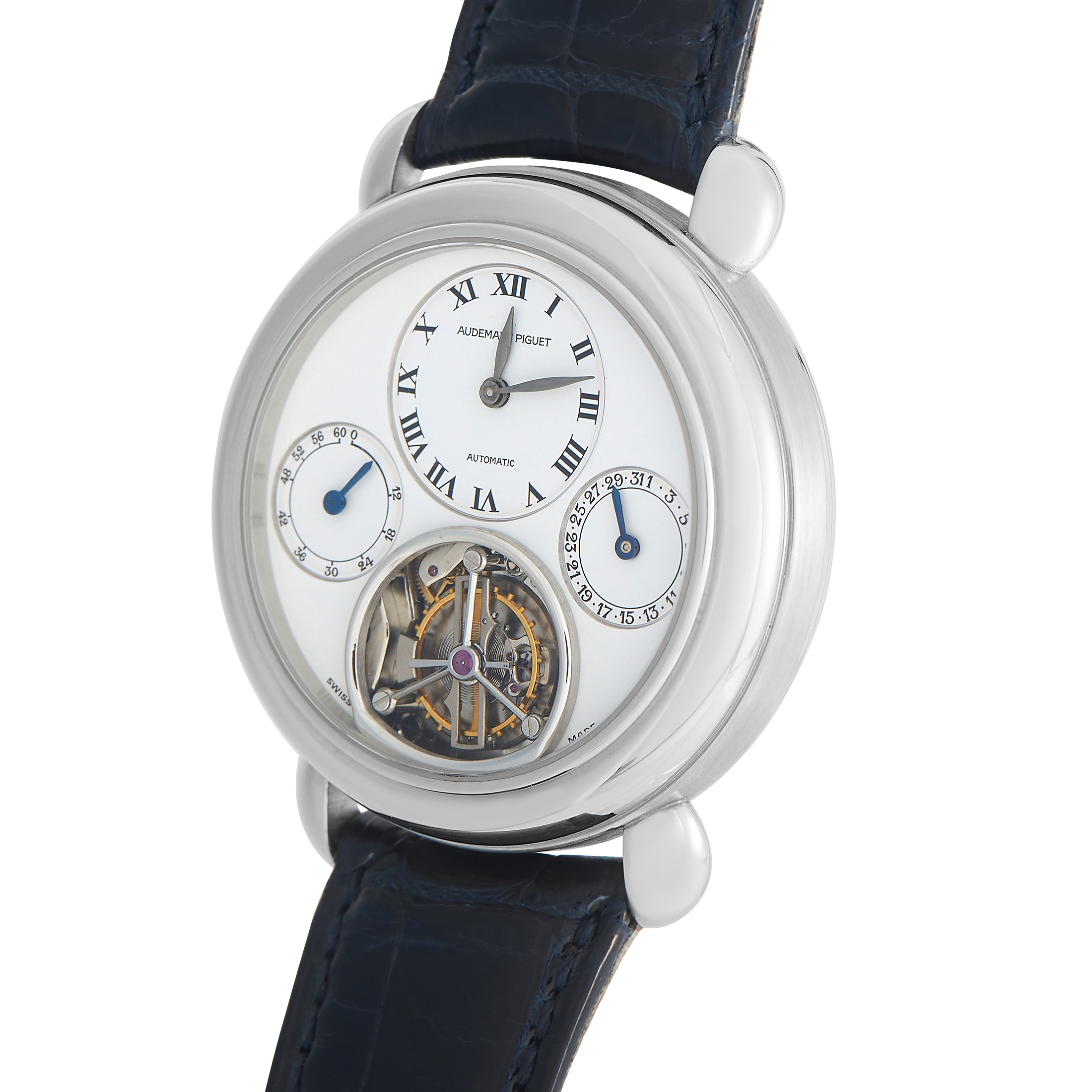 Audemars Piguet Jules Audemars Tourbillon Platinum Watch 25718PT