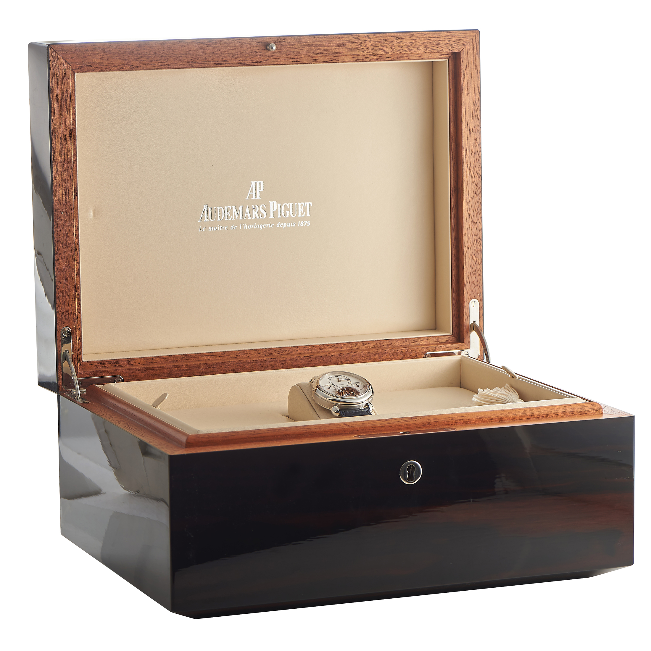 Audemars Piguet Jules Audemars Tourbillon Platinum Watch 25718PT