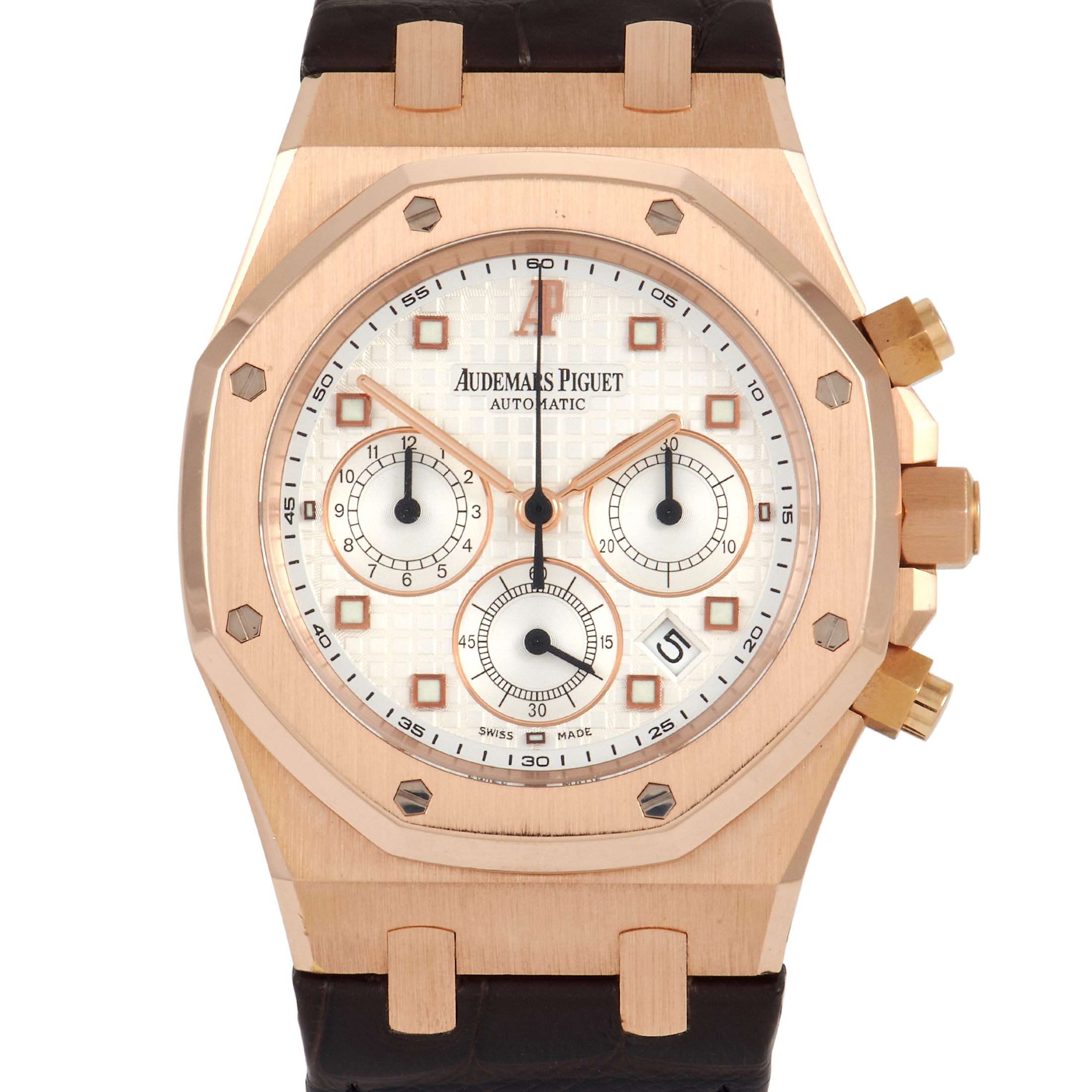 Audemars Piguet Royal Oak Chronograph Rose Gold Watch 26022OR.OO.D088CR.01