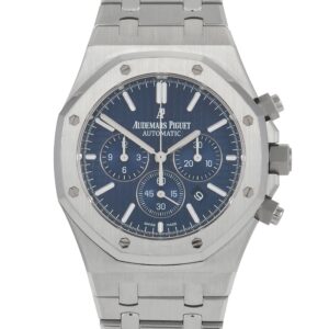 Audemars Piguet Royal Oak Steel Blue Chronograph Watch 26320ST.OO.1220ST.03