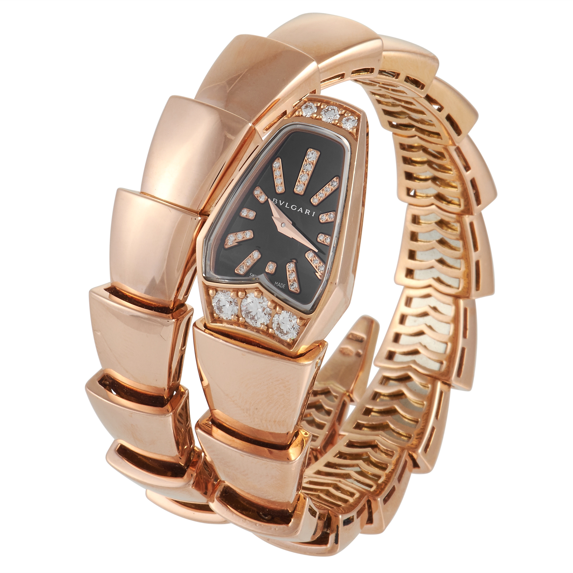 Bvlgari Serpenti Rose Gold Ladies Watch 101788