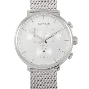 Calvin Klein High Noon Chronograph Silver Dial Watch K8M2