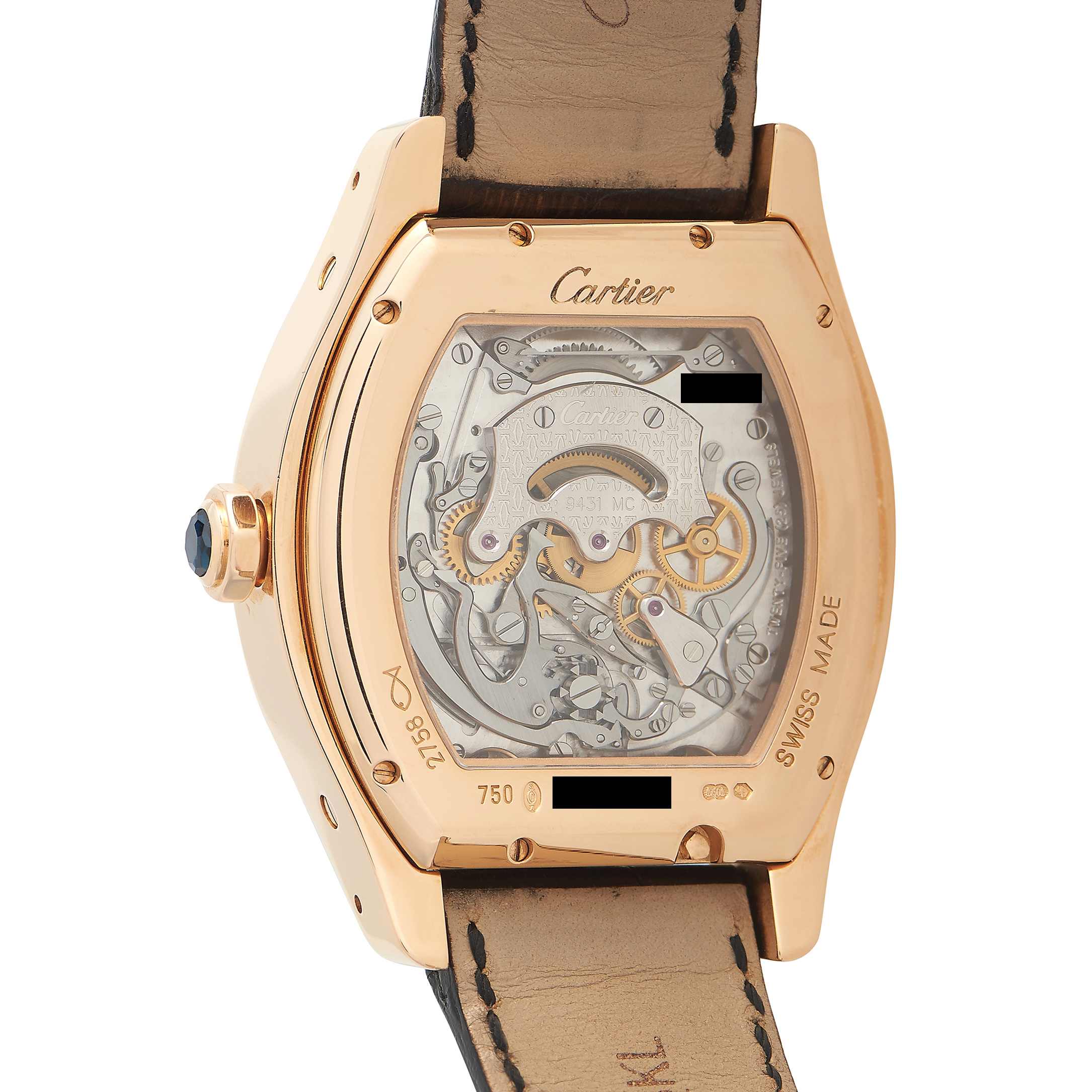 Cartier Tortue Tourbillon Chronograph Watch W1548151