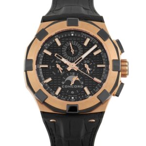 Concord C1 Perpetual Calendar Chronograph Rose Gold Watch 01.6.52.1086