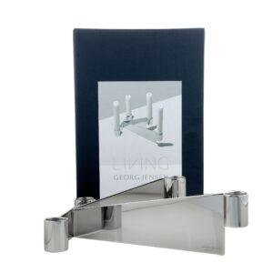 Georg Jensen Urkiola Stainless Steel Candle Holder